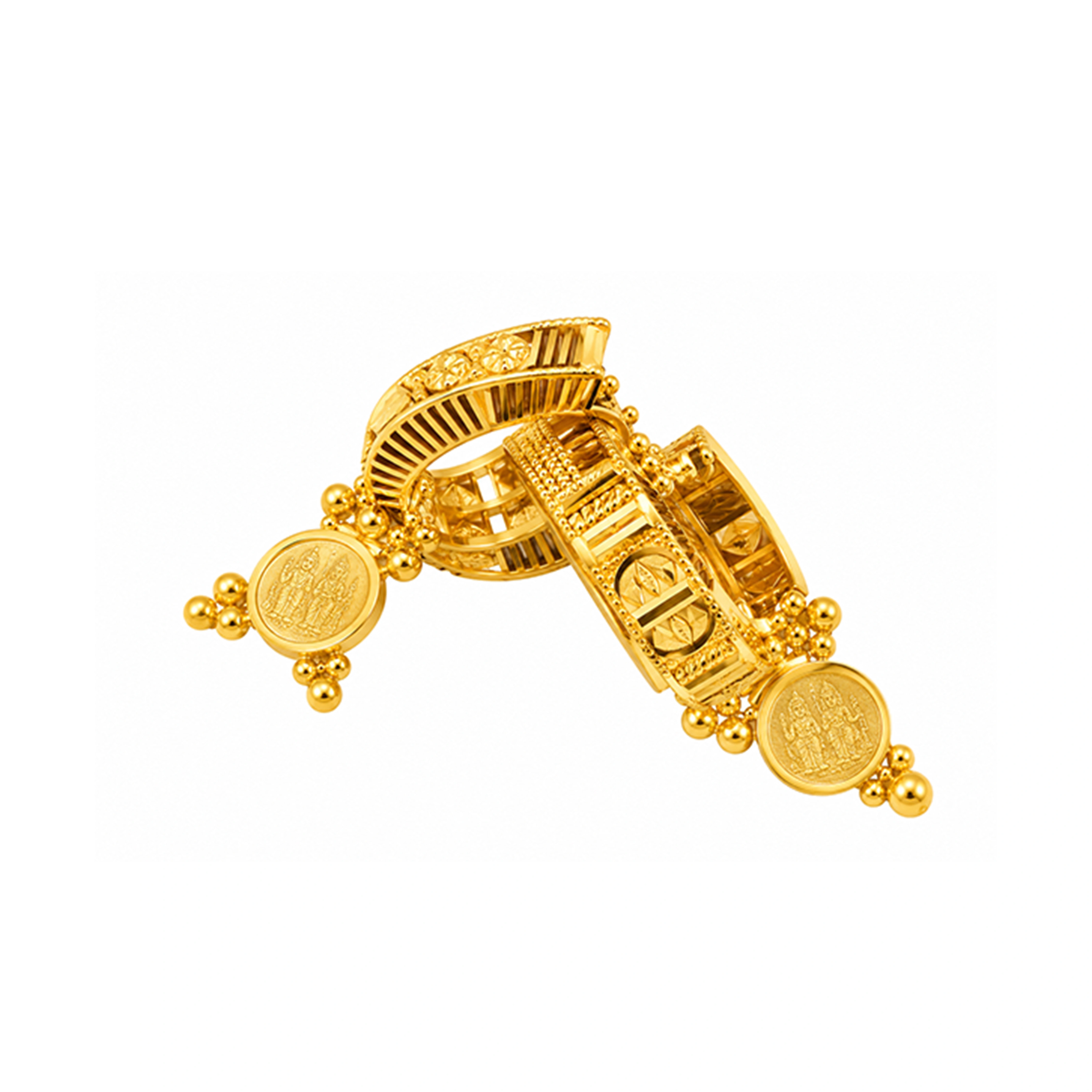The GTT073510066 Gold Earrings
