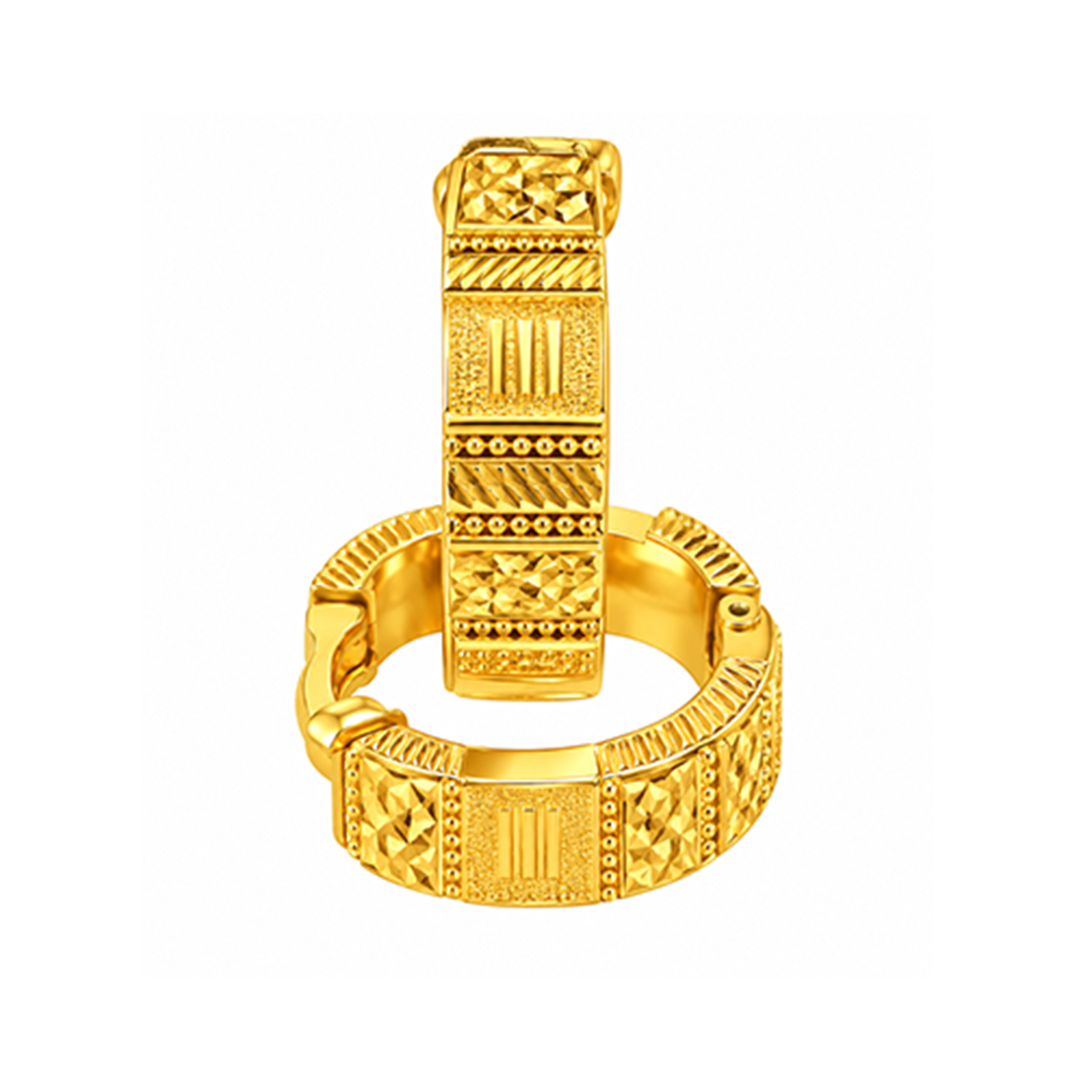 The GTT073510069 Gold Earrings