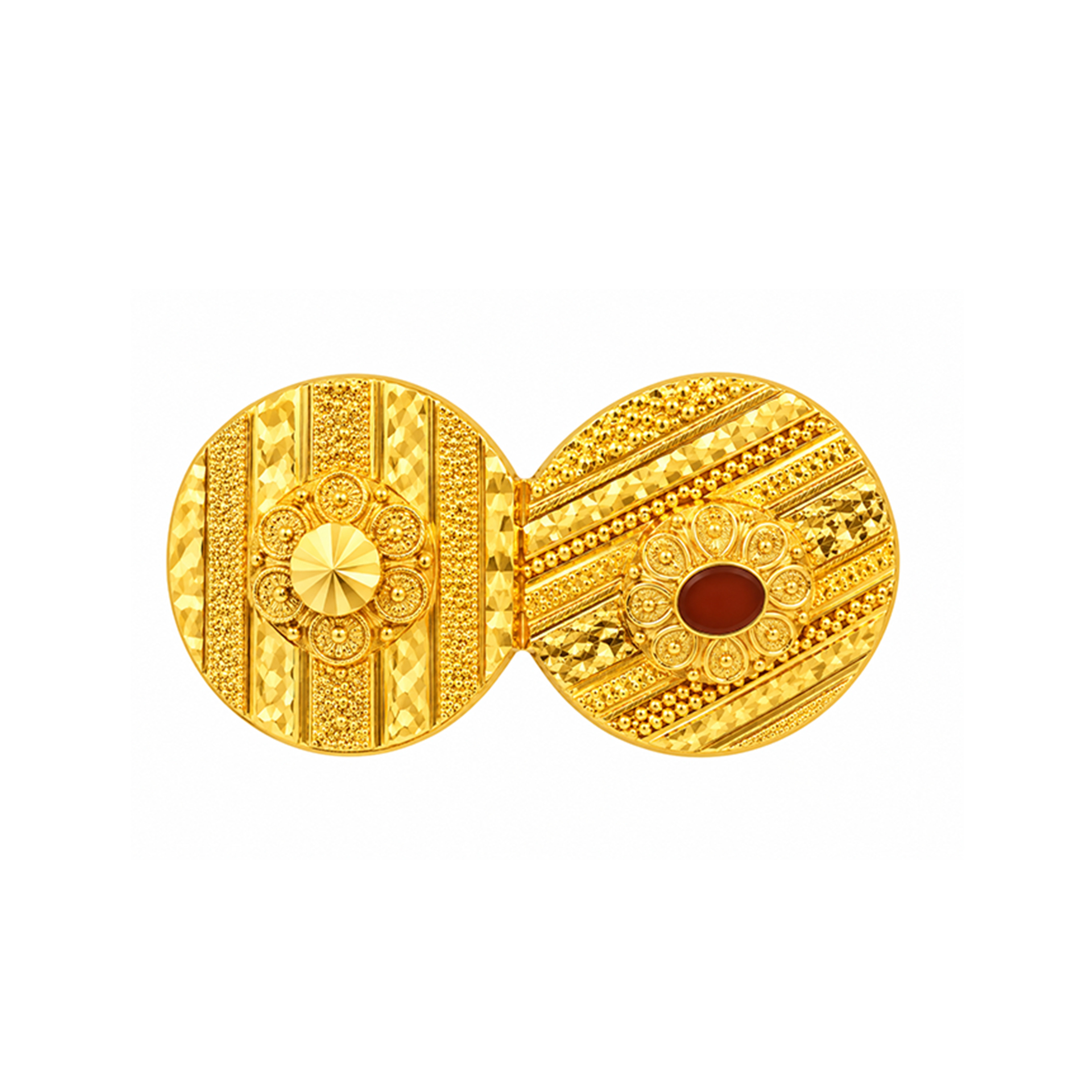 The GTT073610140 Gold Earrings