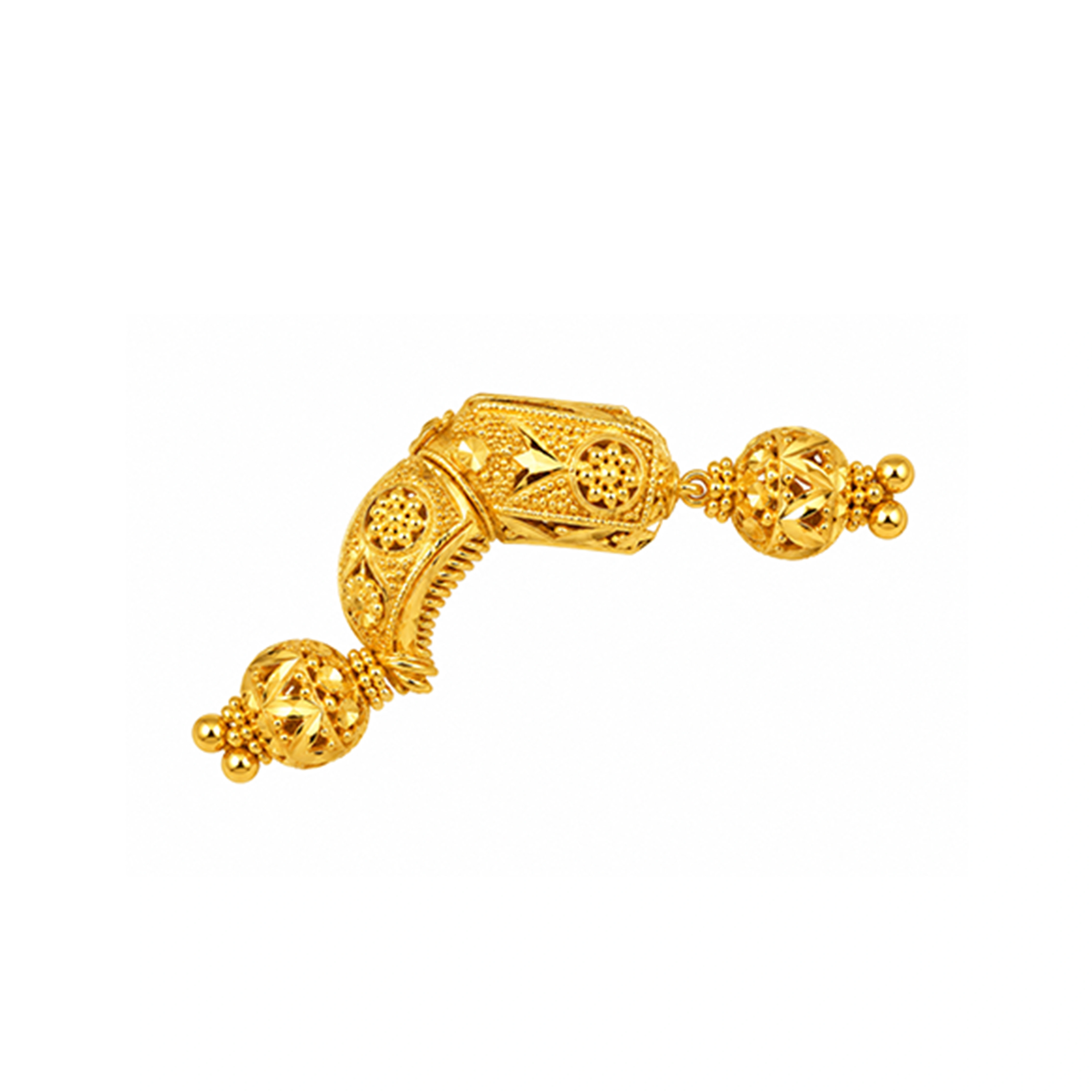 The GTT073610444 Gold Earrings