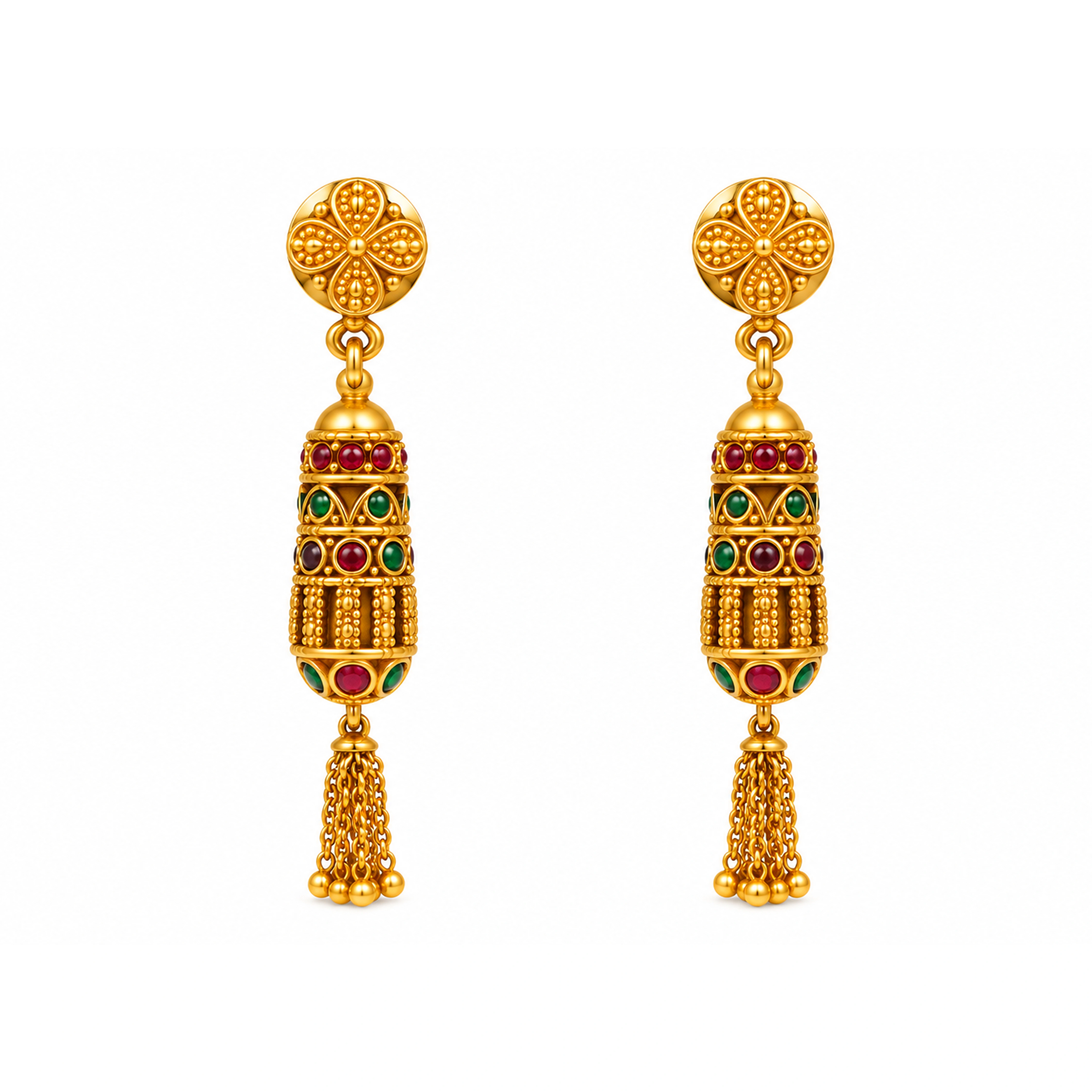 The GTT08040408 Gold Earrings