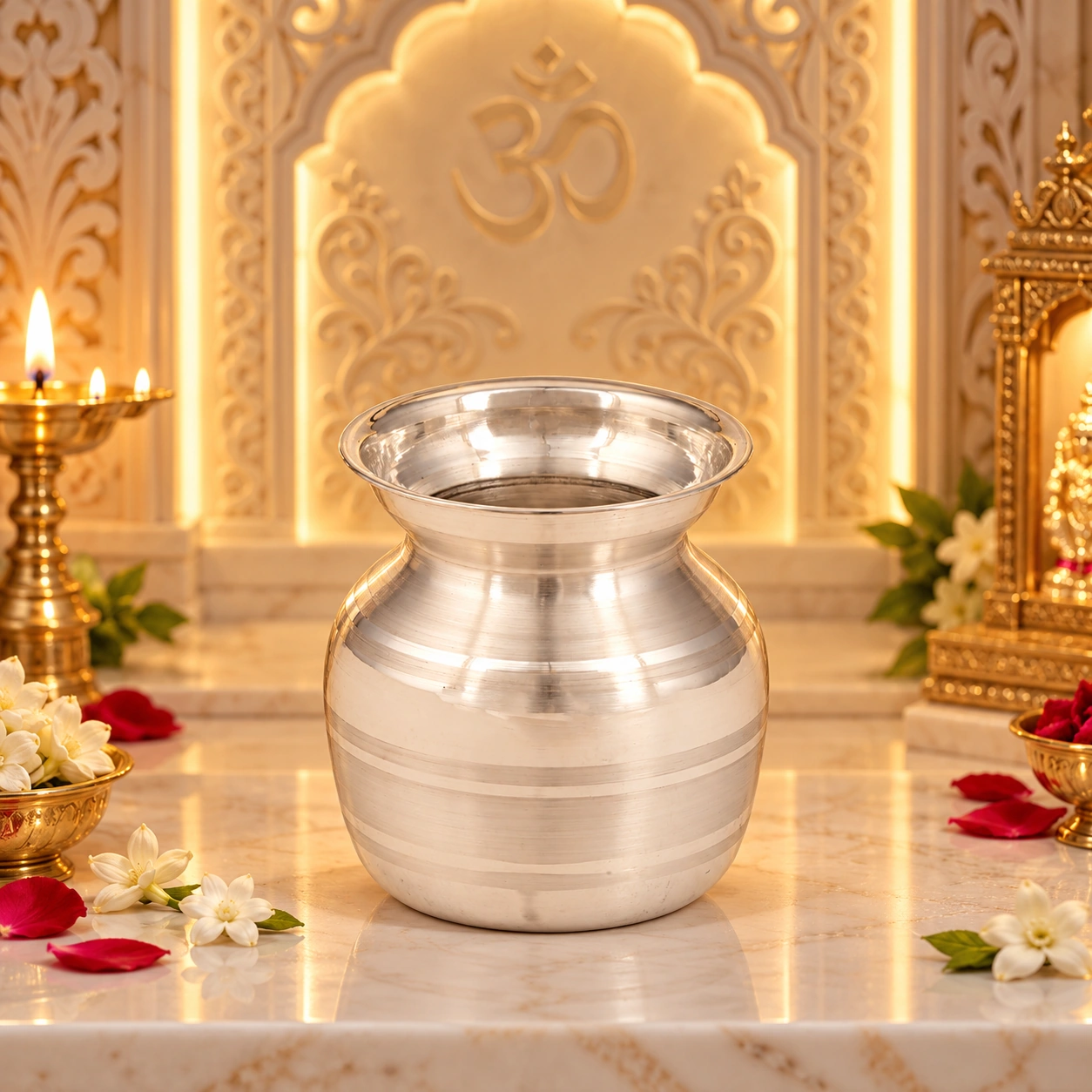 925 Silver Plain Lota