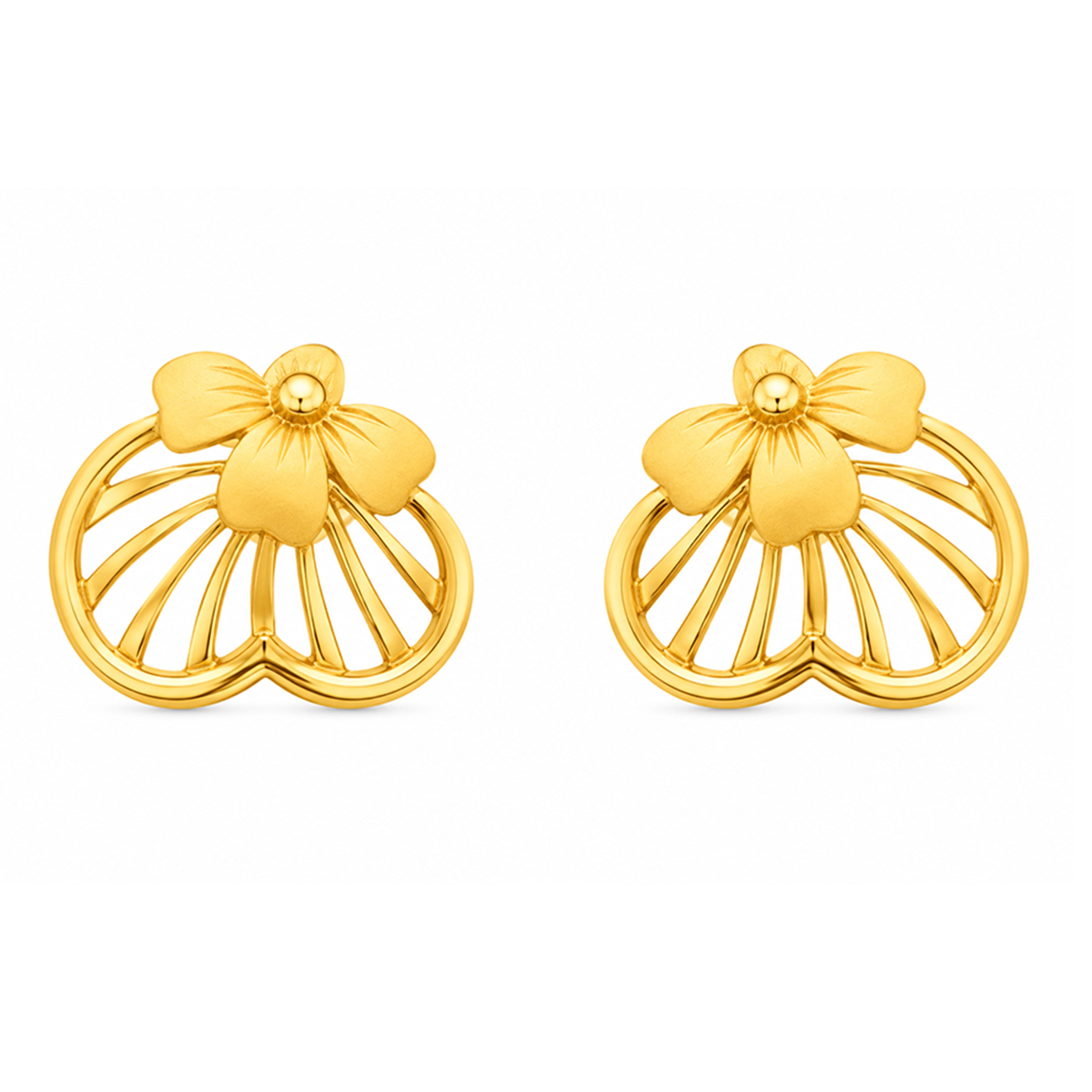 The Gold Earrings ZER00643