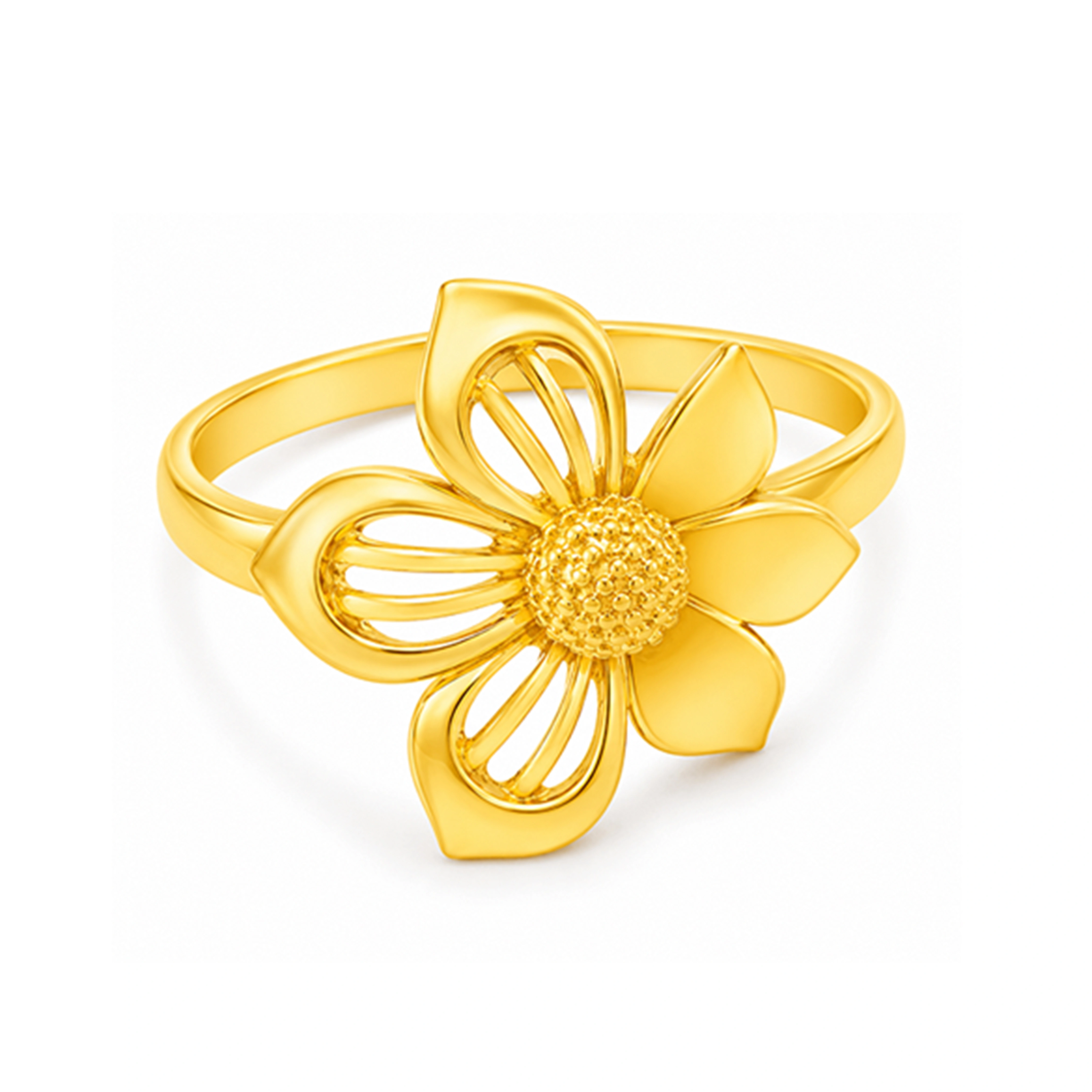 The Gold Ladies Ring ZLR00113