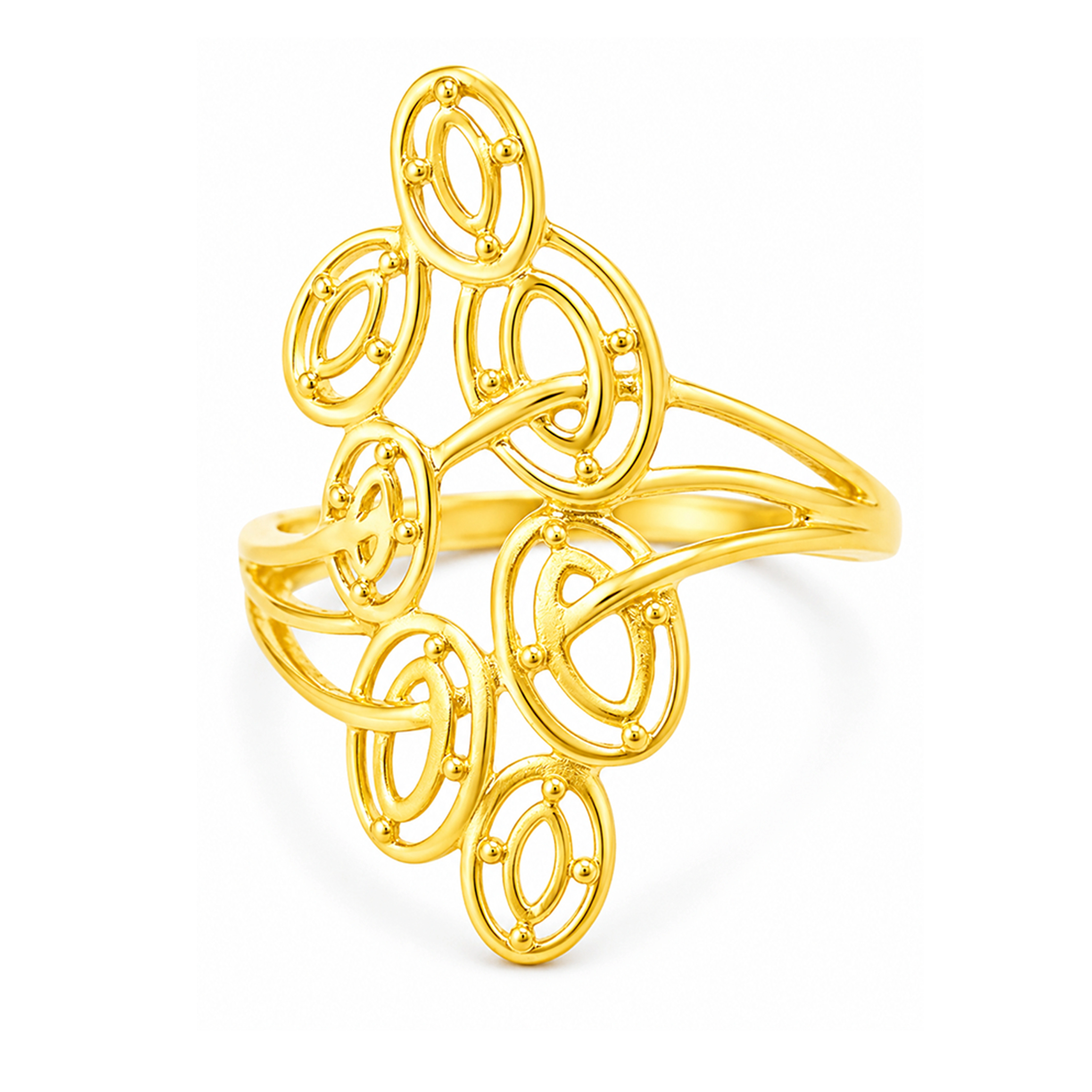 The Gold Ladies Ring ZLR01369