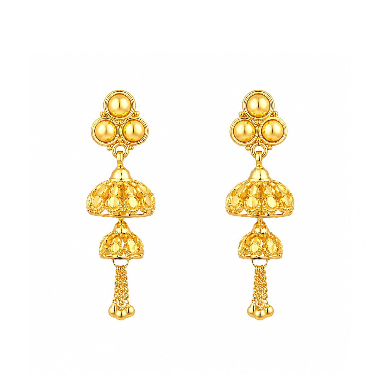 The GTT011310168 Gold Earrings