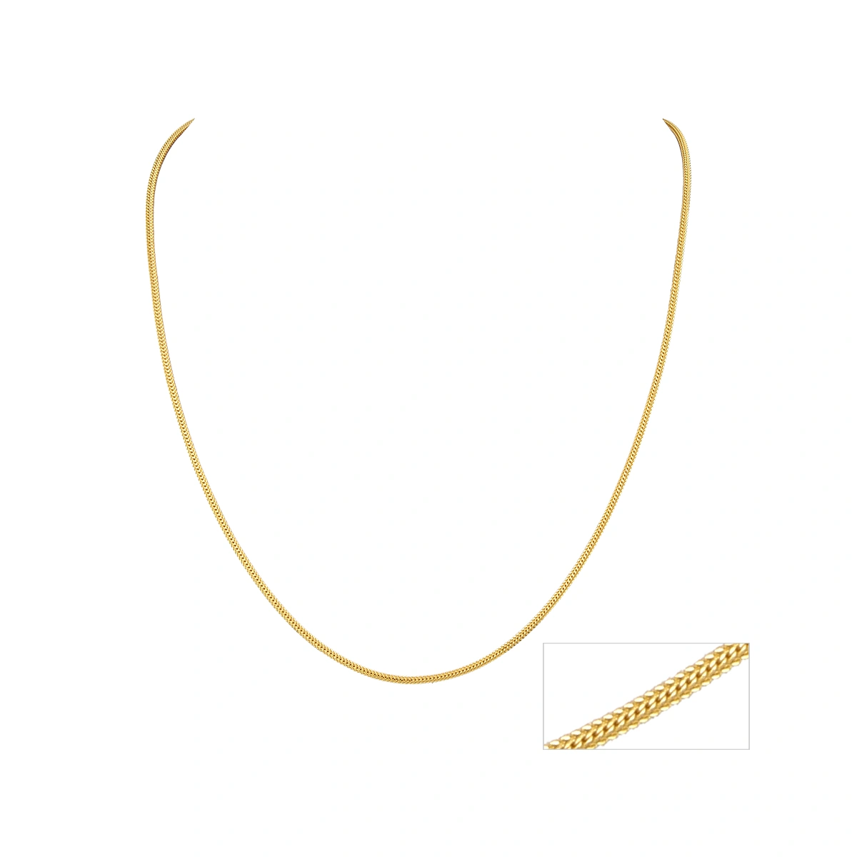 22KT Gold Heirloom Heritage Chain