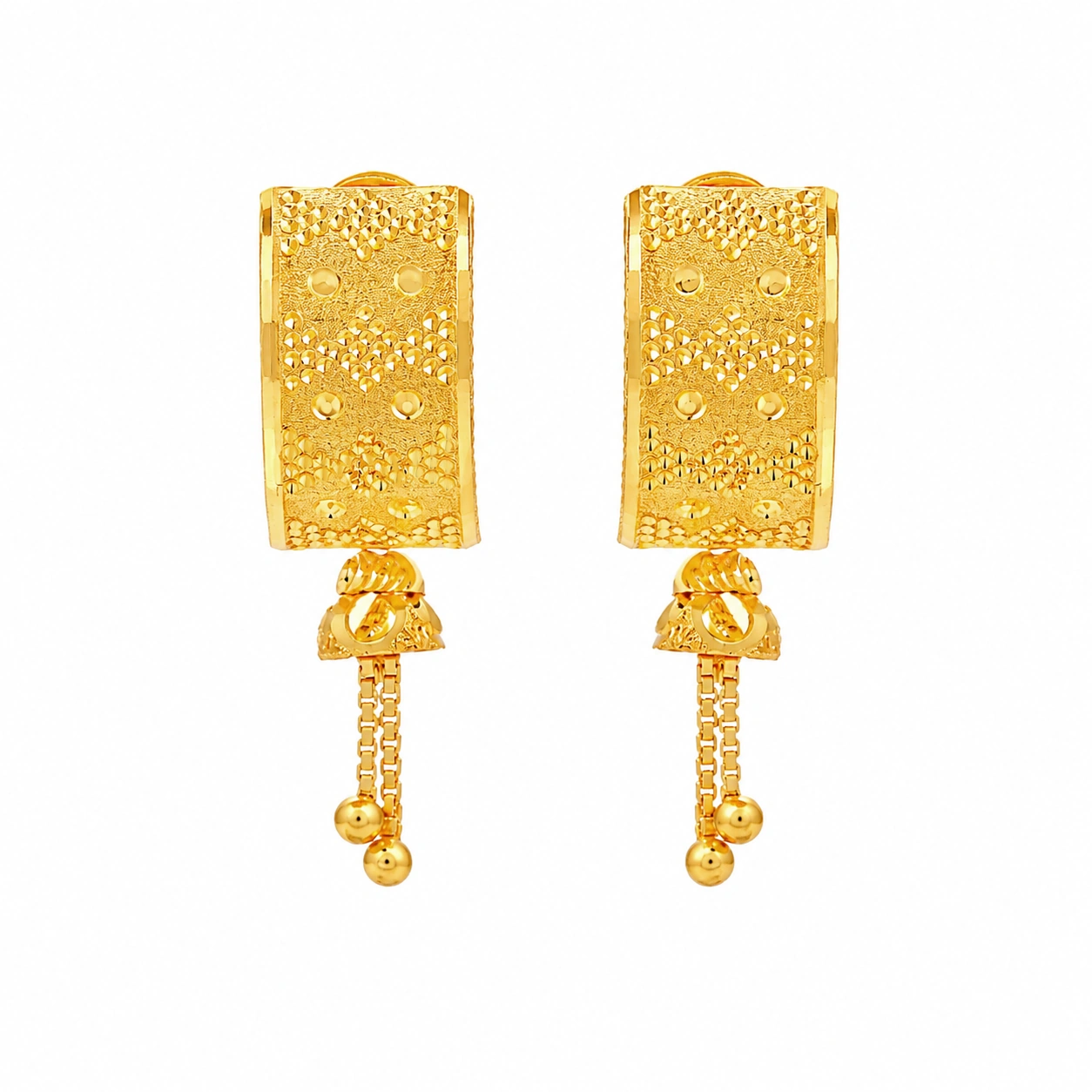 The GTT020220790 Gold Earrings