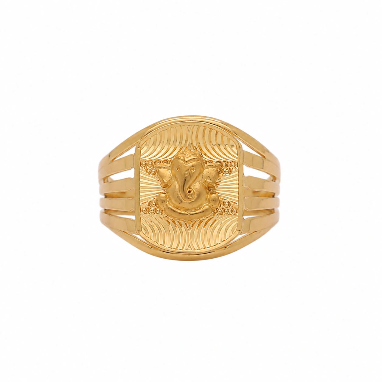 The GGR020220329 Gold Gents Ring