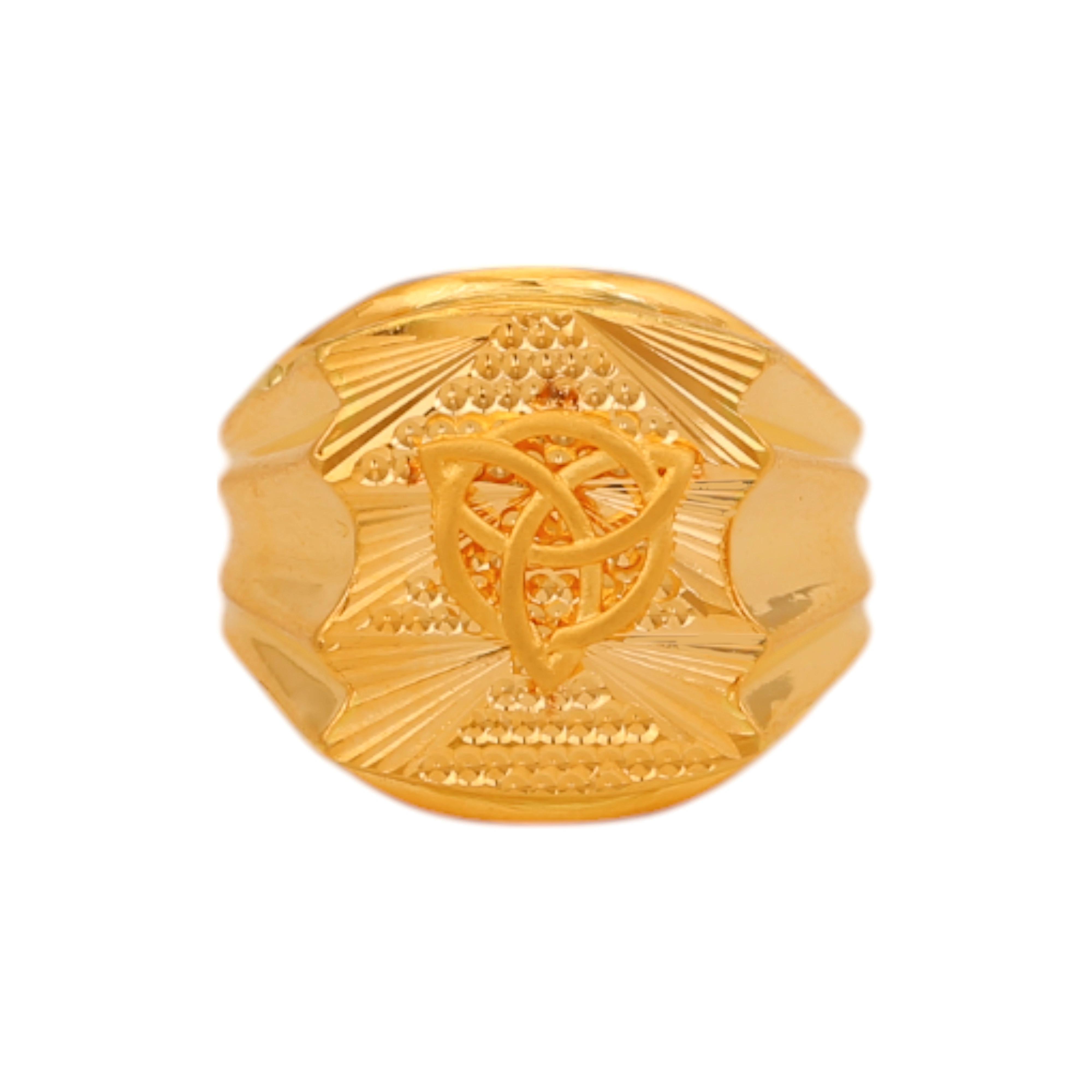 The GGR020218994 Gold Gents Ring