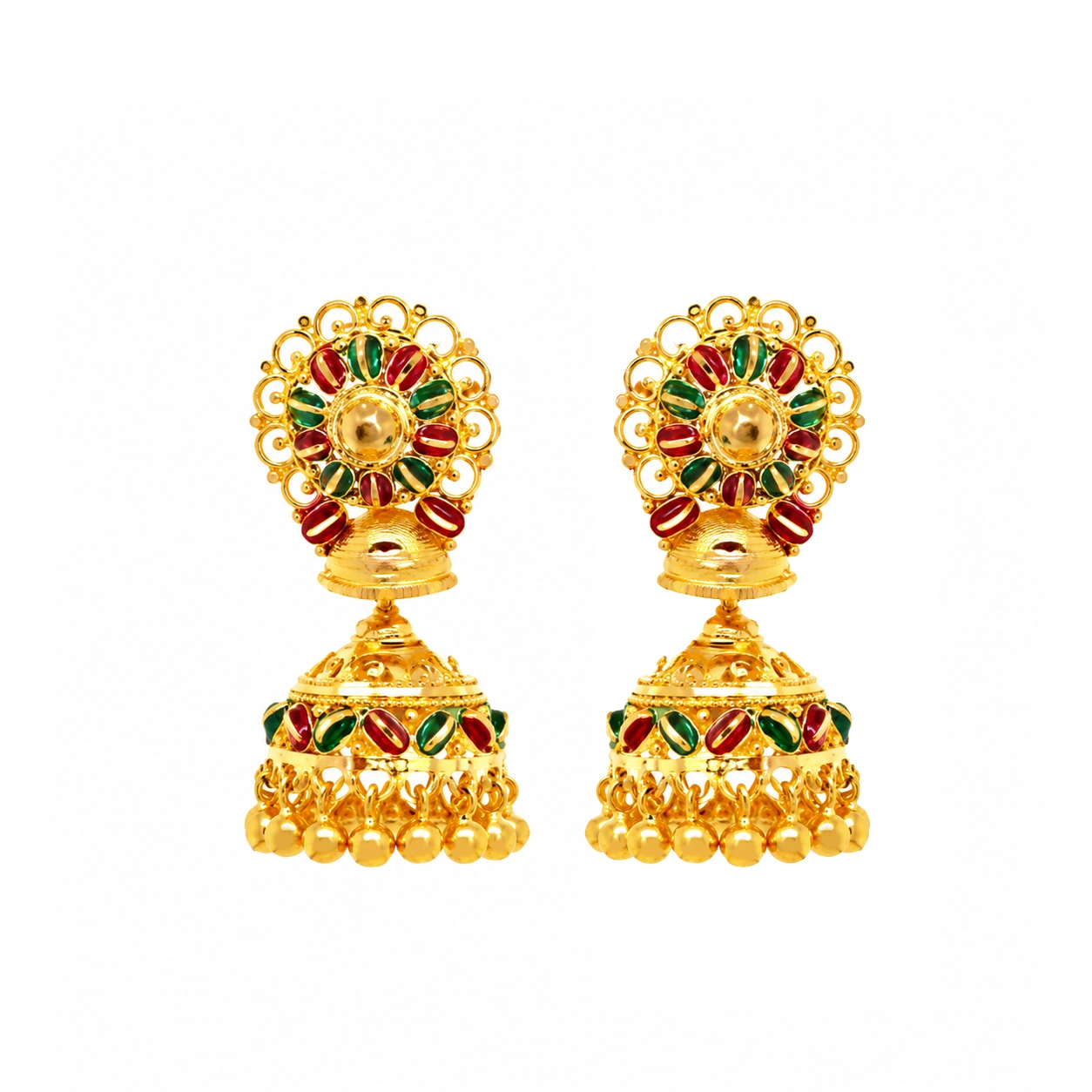 The GTT011310101 Gold Earrings