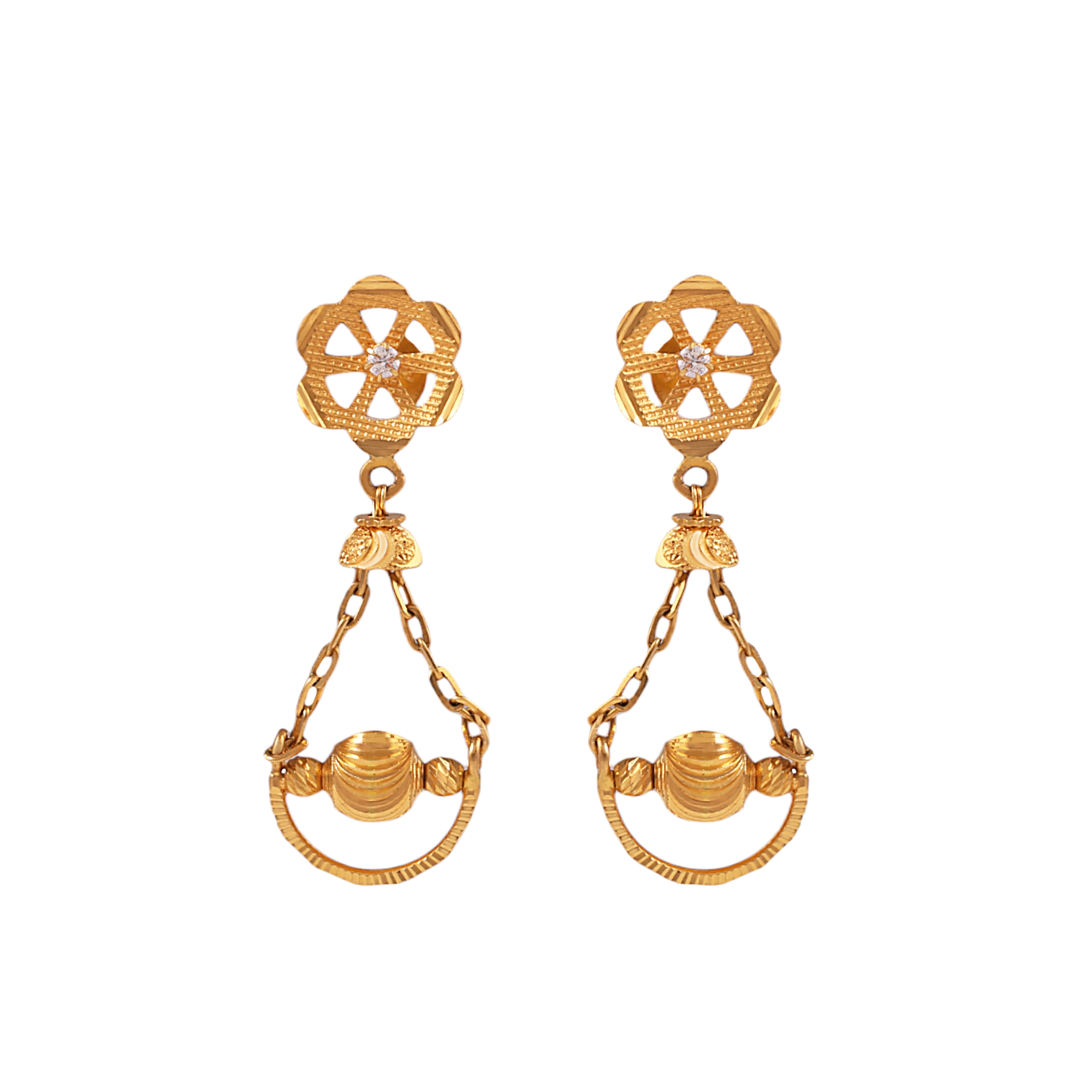 The GTT014810251 Gold Earrings