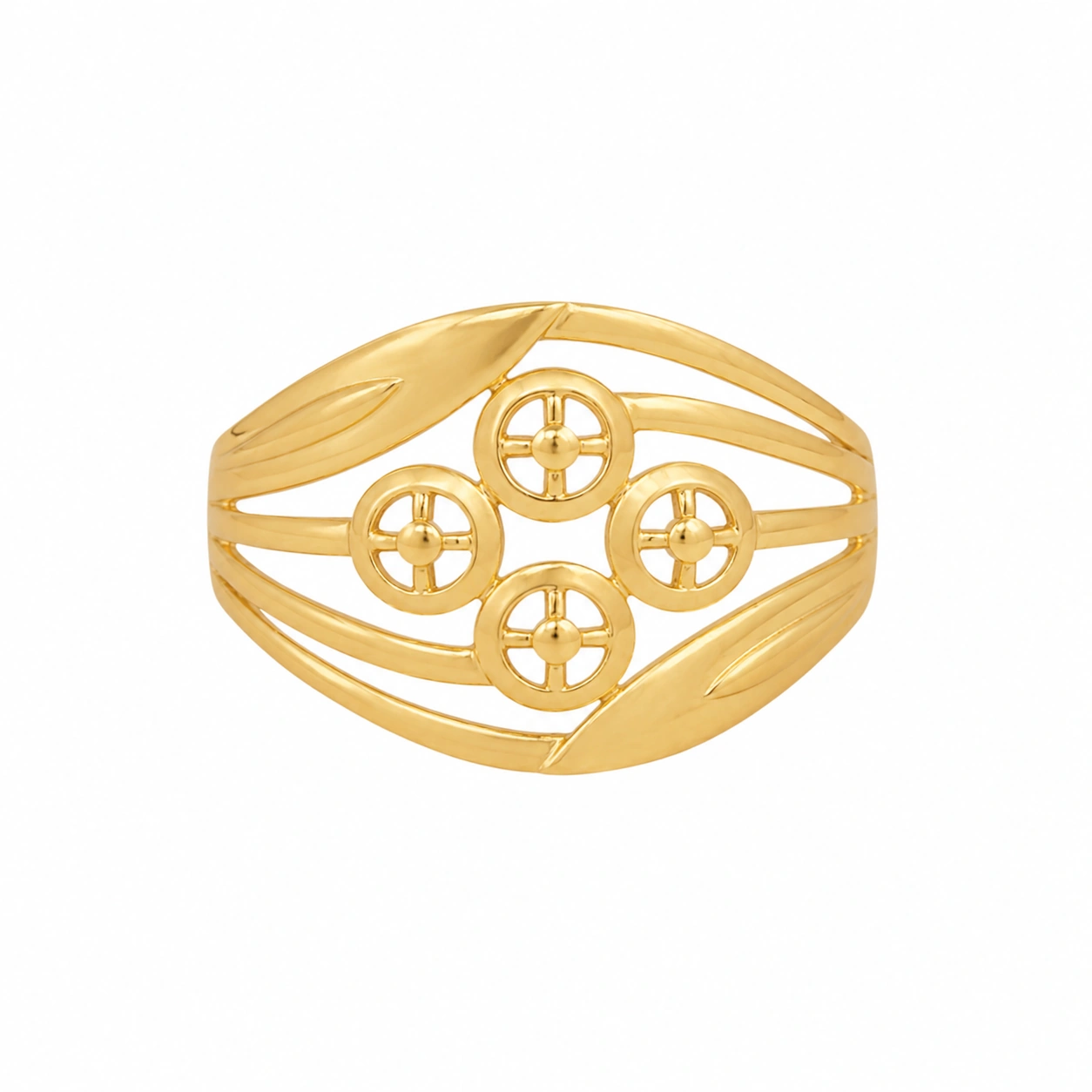 The GLR003210884 Gold Ladies Ring
