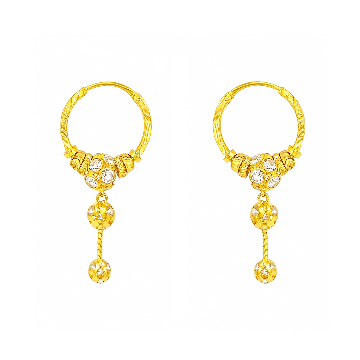The GTT00200731 Gold Earrings