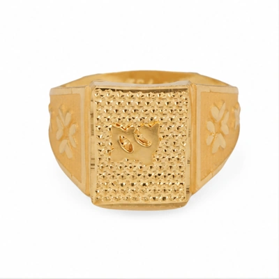 The Lyra Gold Gents Ring