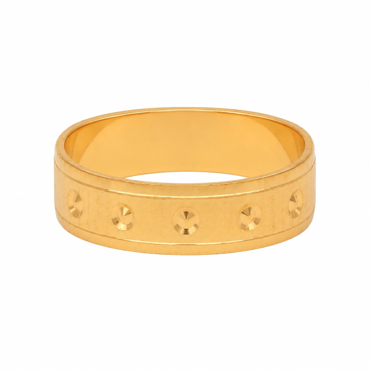 The GGR022810080 Gold Gents Ring