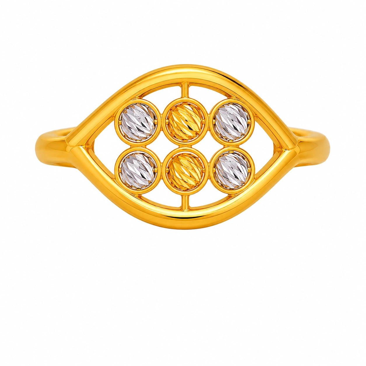 The GLR001710795 Gold Ladies Ring