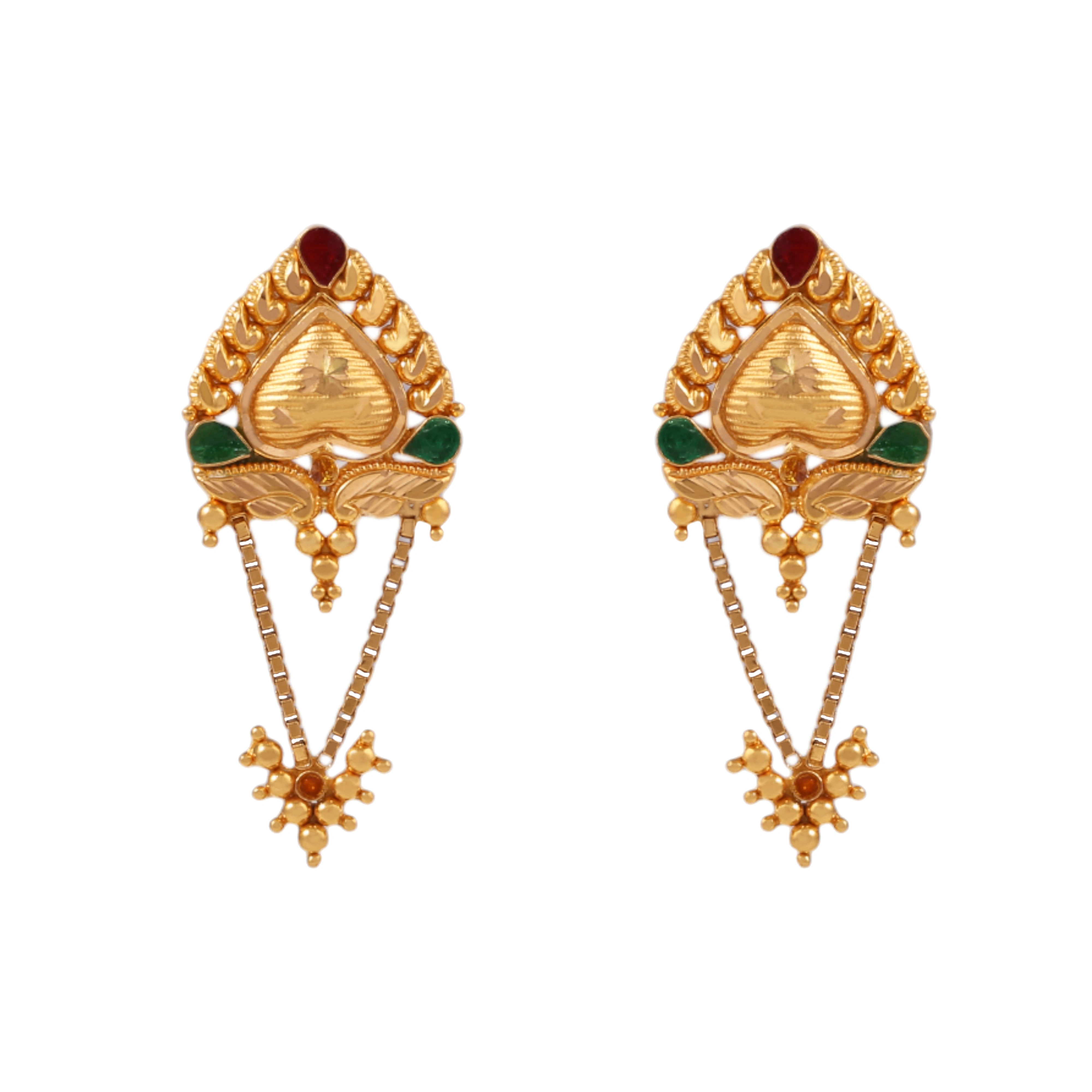The GTT011310146 Gold Earrings