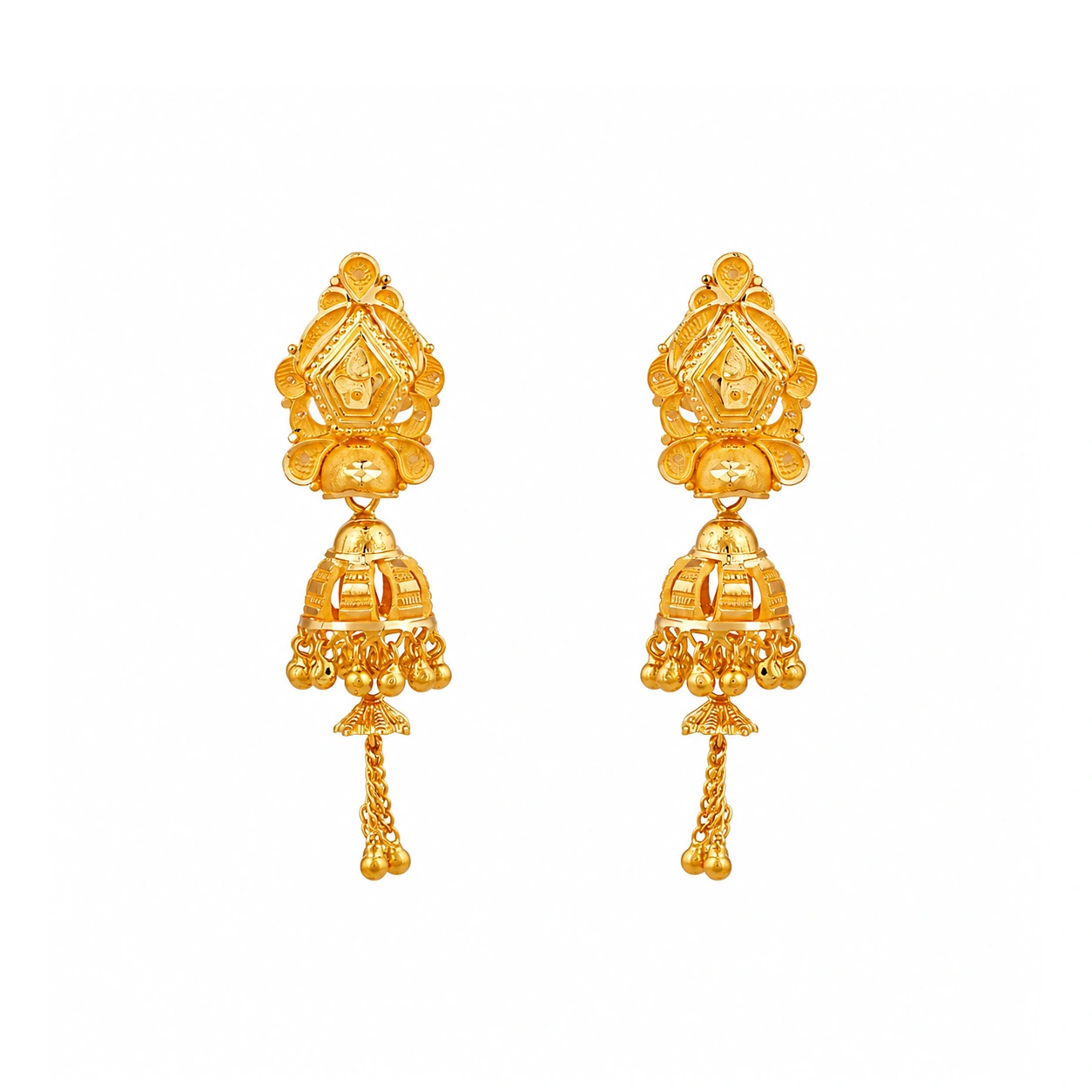 The GTT014810342 Gold Earrings