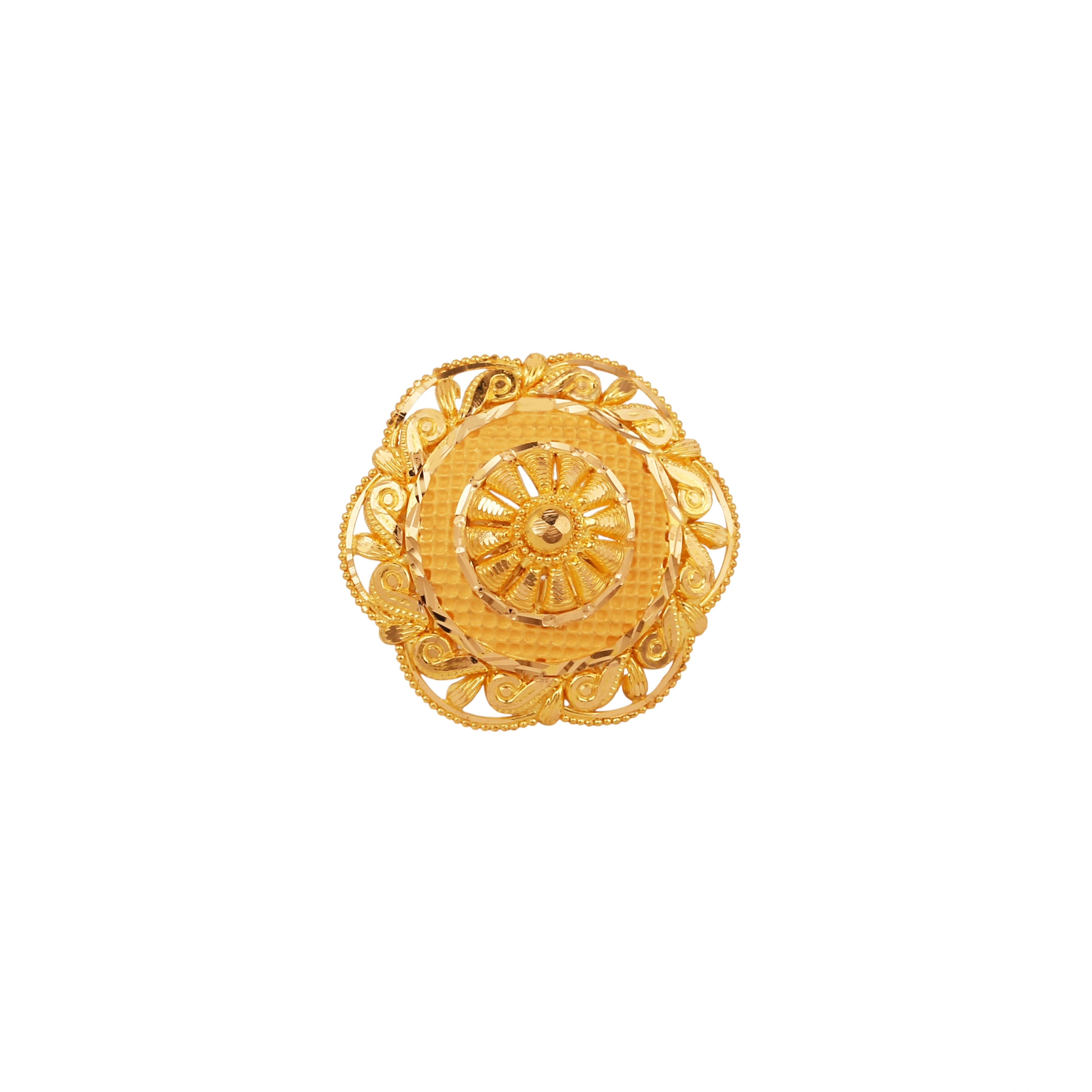 The GLR051011382 Gold Ladies Ring