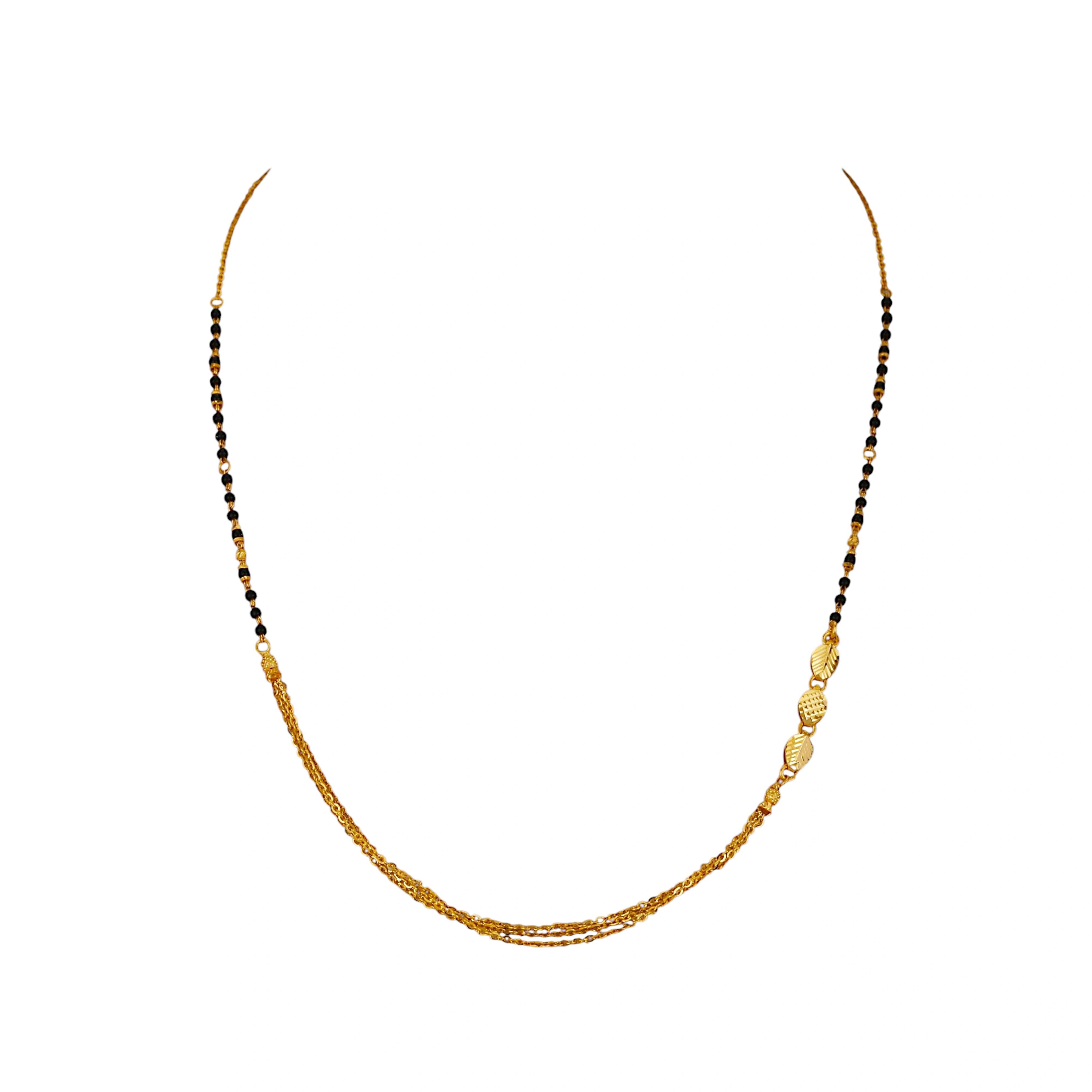 The GMS020221064 Gold Mangalsutra