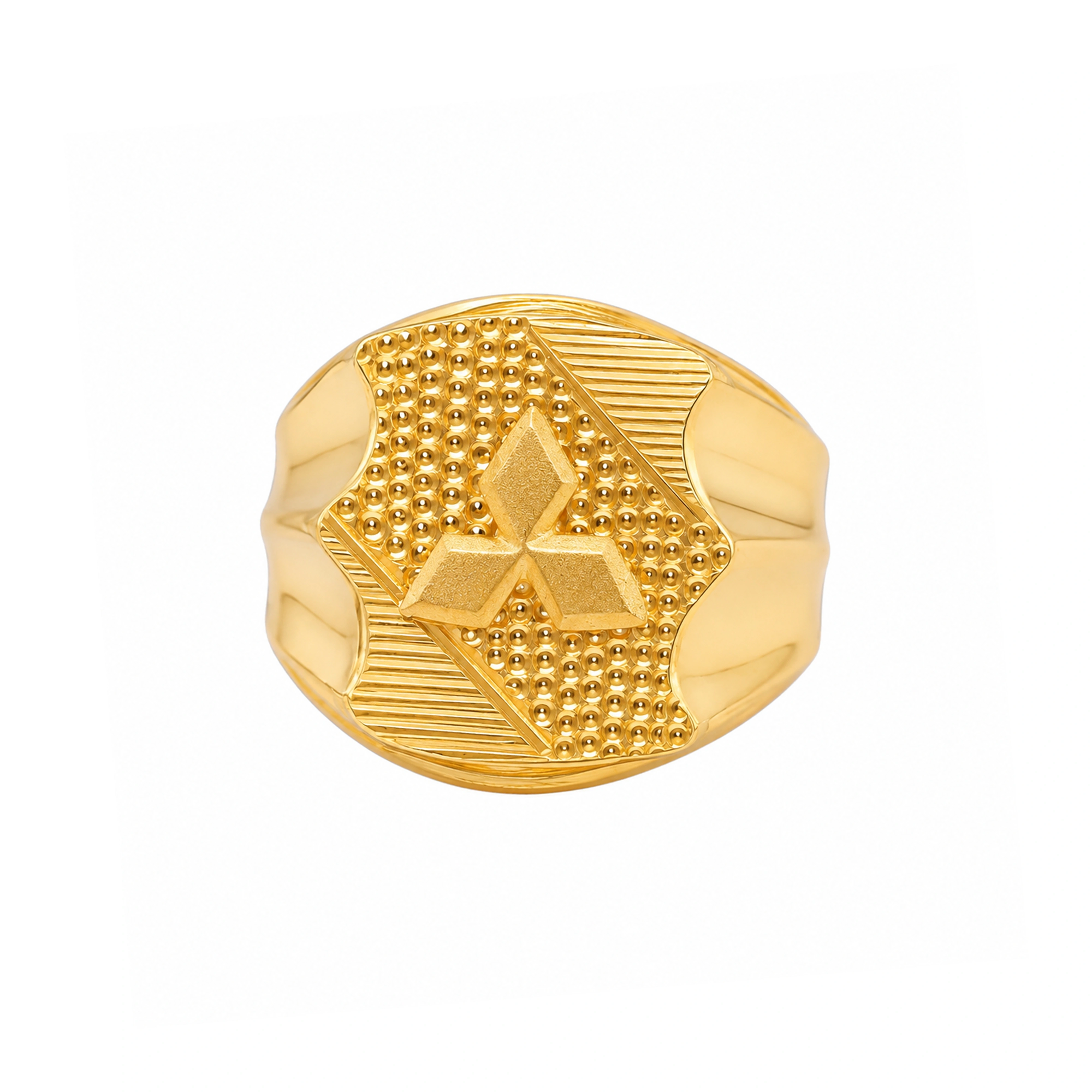 The GGR020217893 Gold Gents Ring