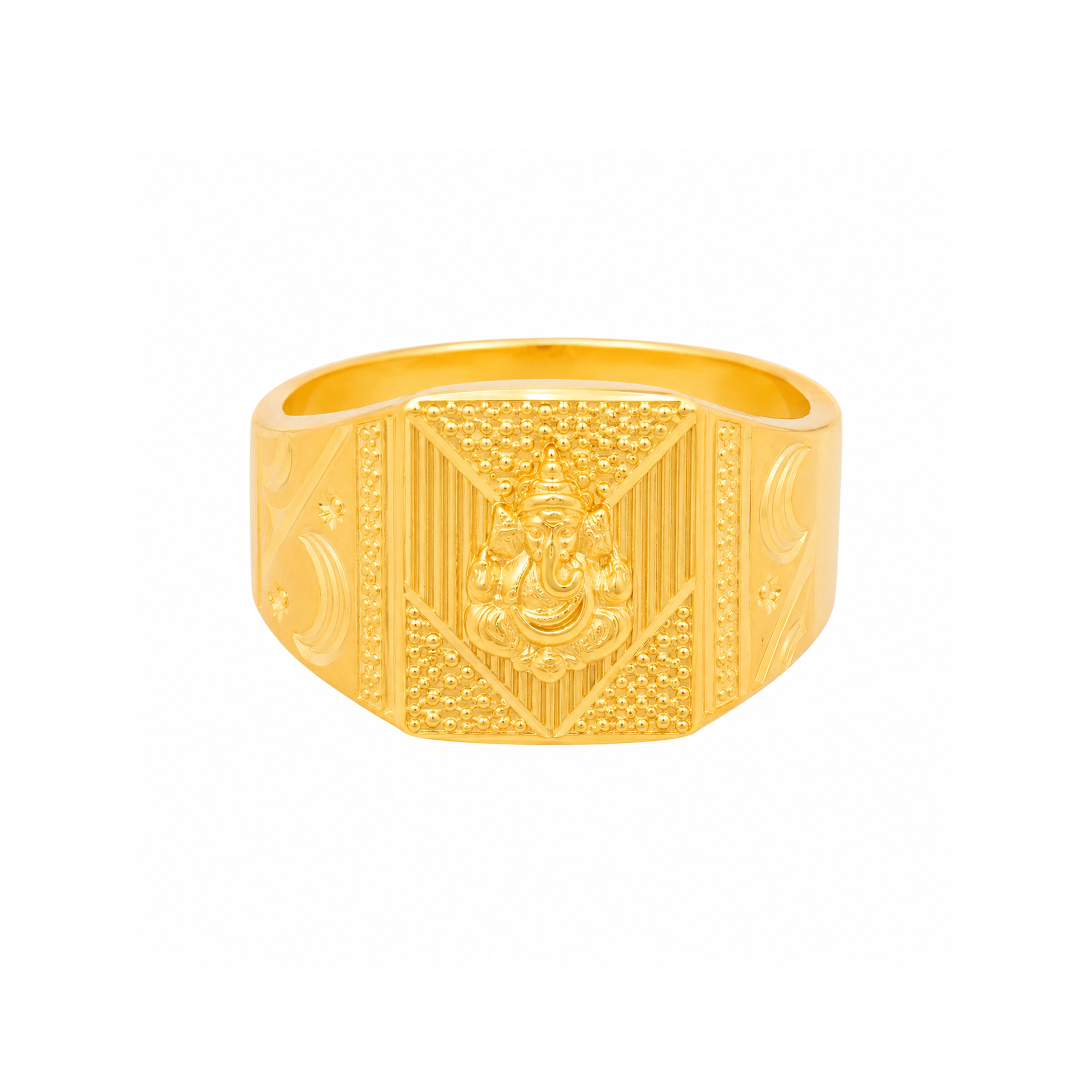 The GGR027015271 Gold Gents Ring