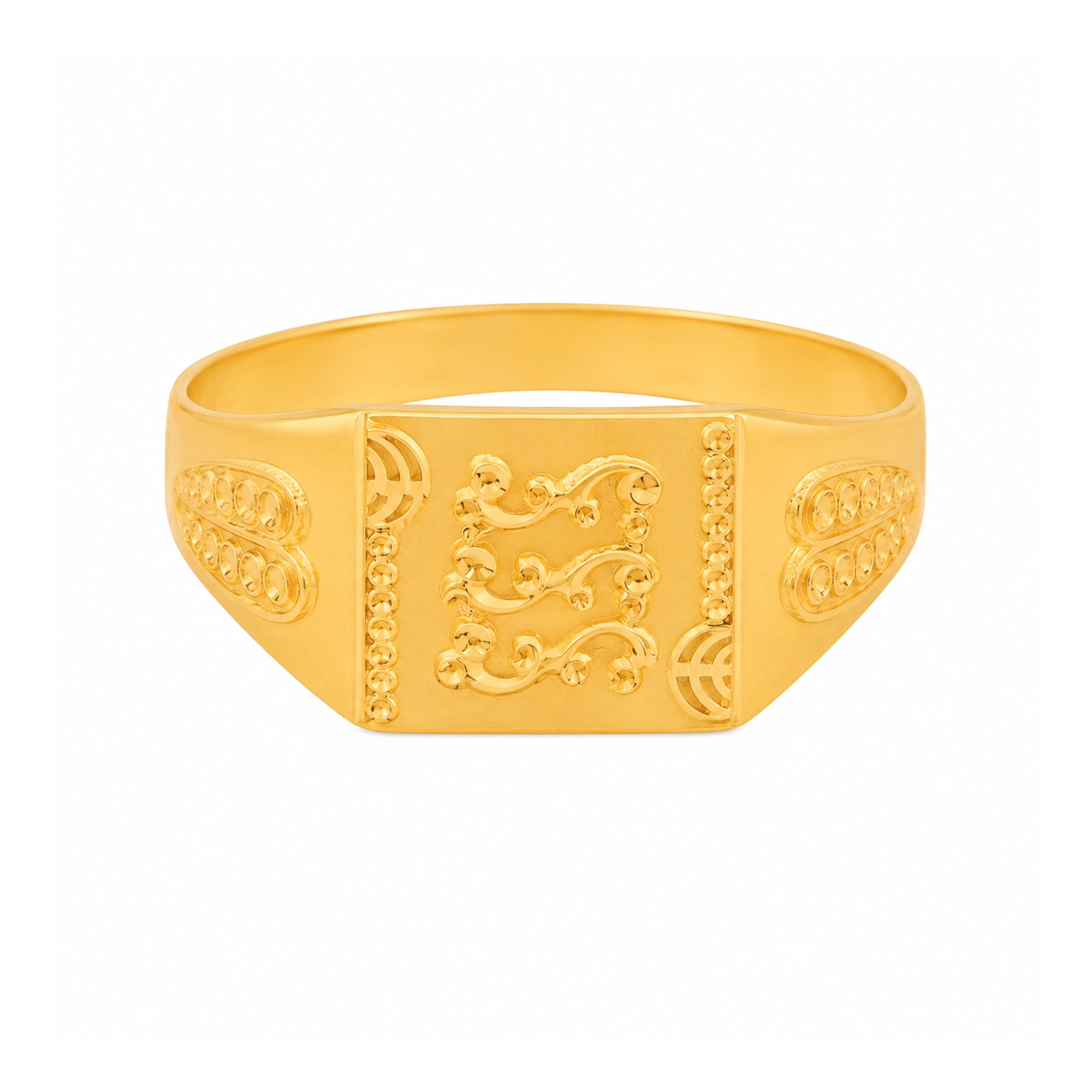 The GGR023700485 Gold Gents Ring
