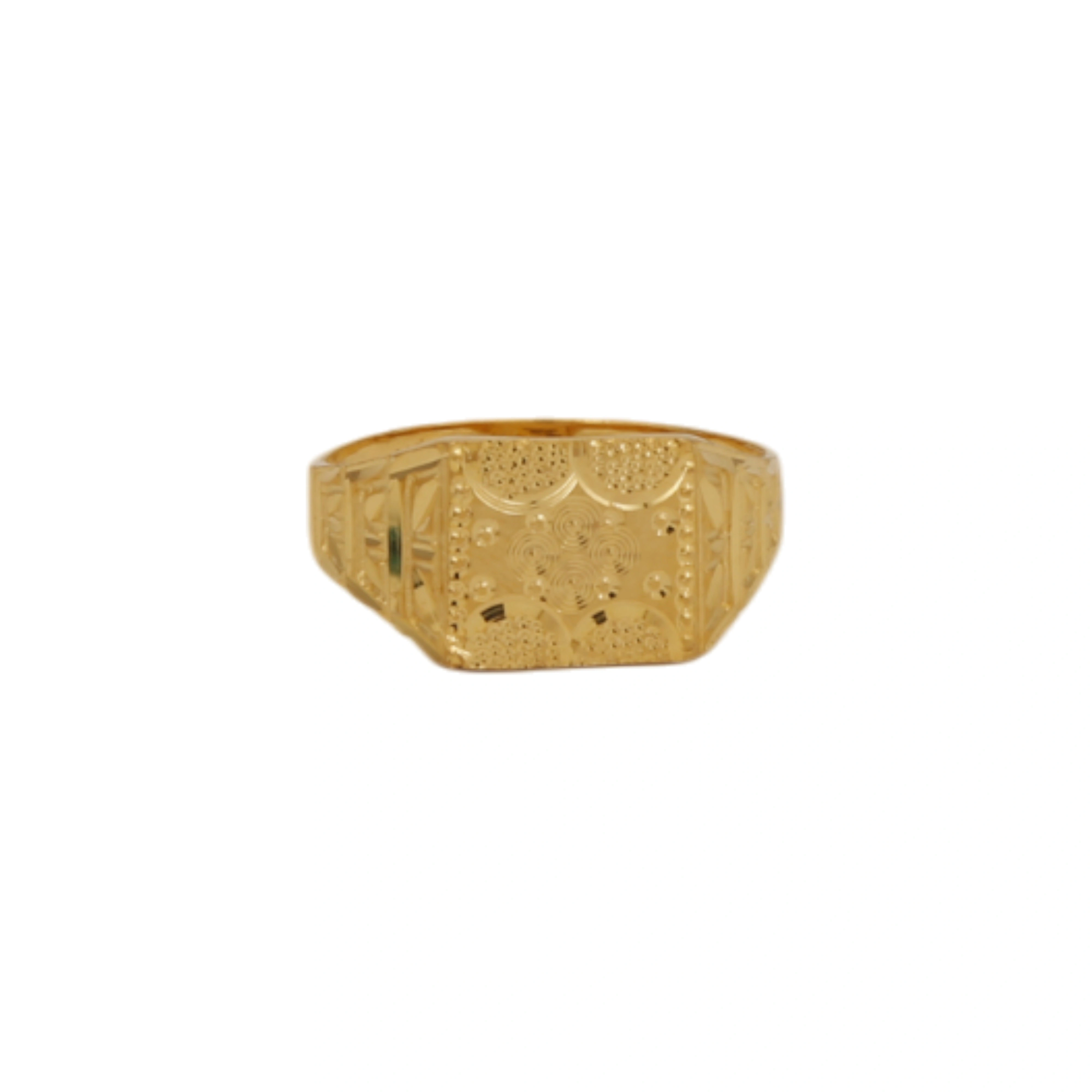 The GGR003210859 Gold Gents Ring
