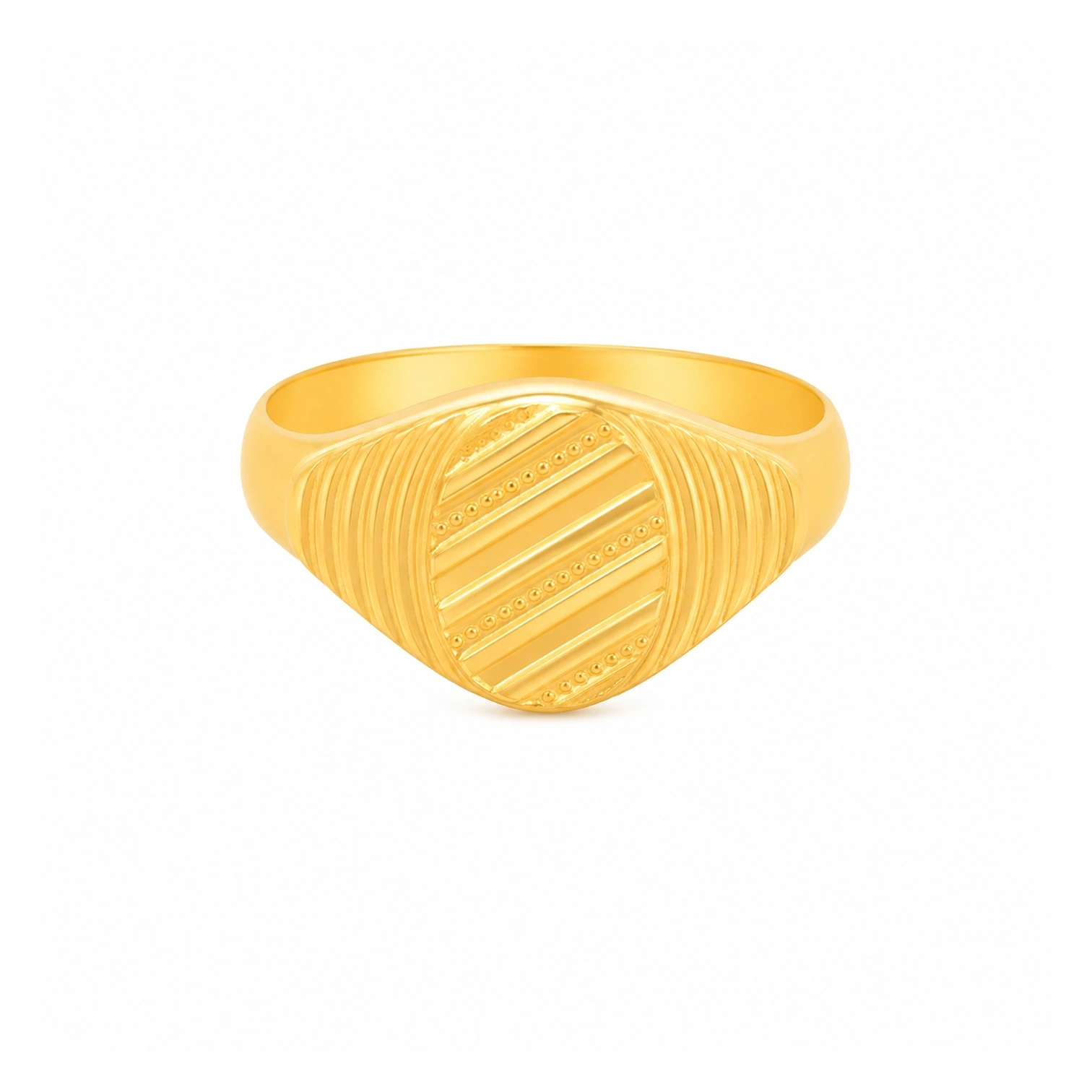 The GGR023700062 Gold Gents Ring