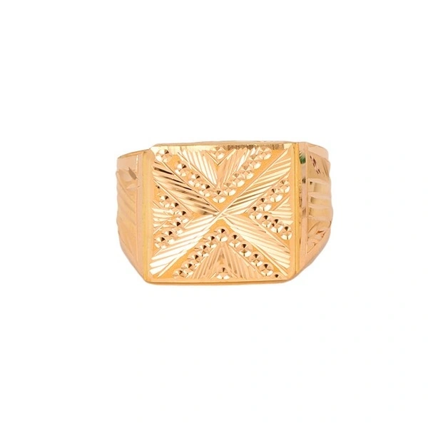 The GGR050310497 Gold Gents Ring