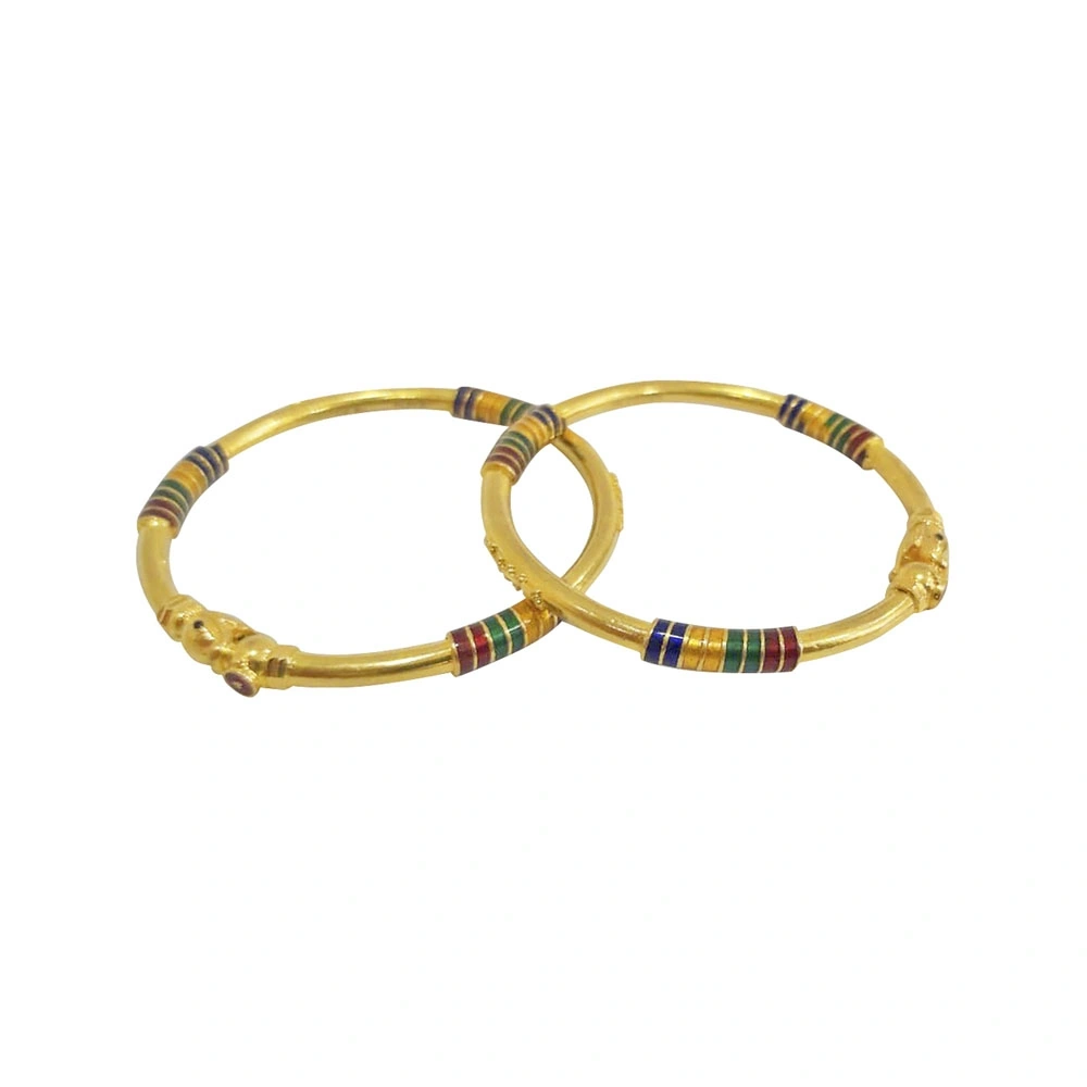 The GBG01610203 Gold Baby Bangle