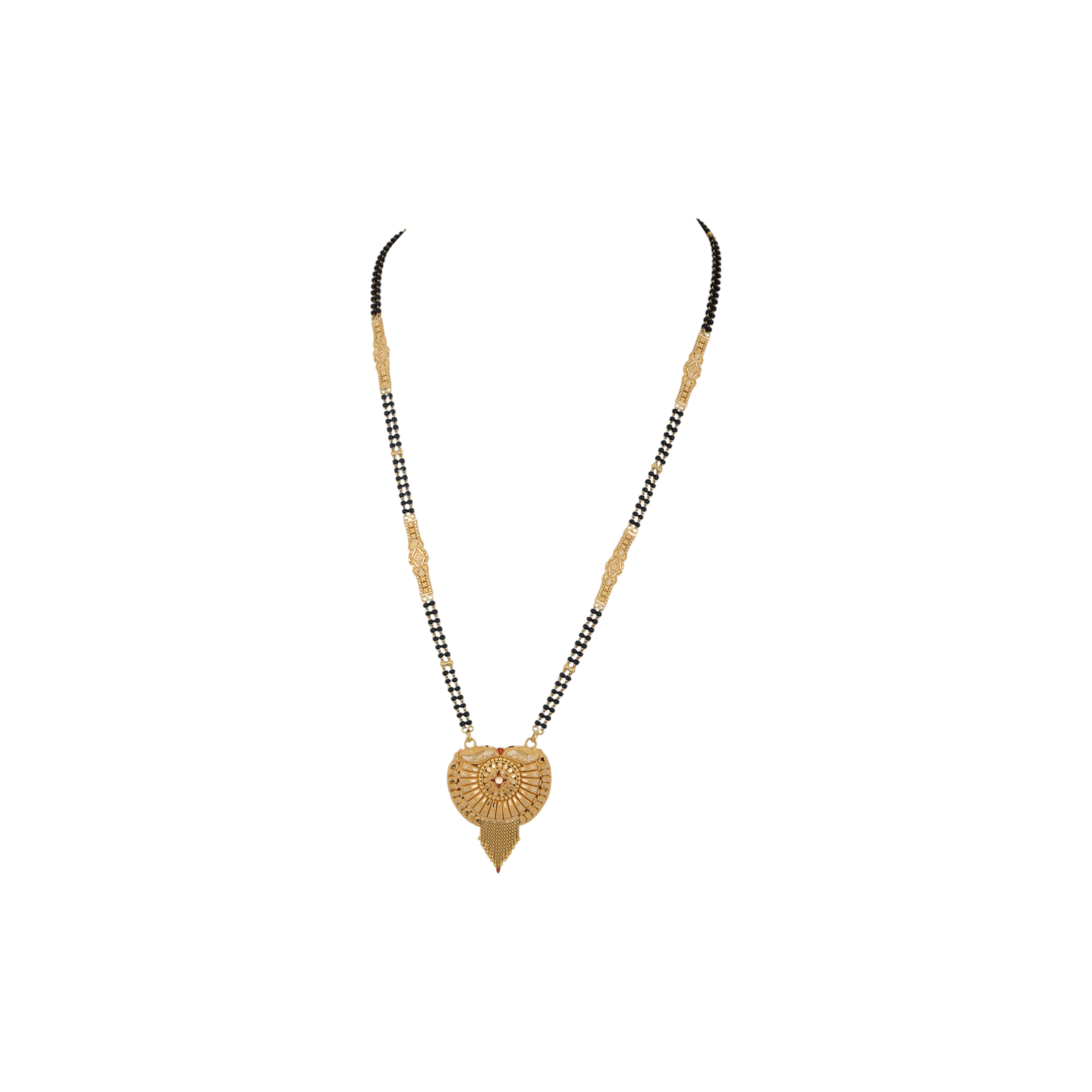 The GMS007900220 Gold Mangalsutra