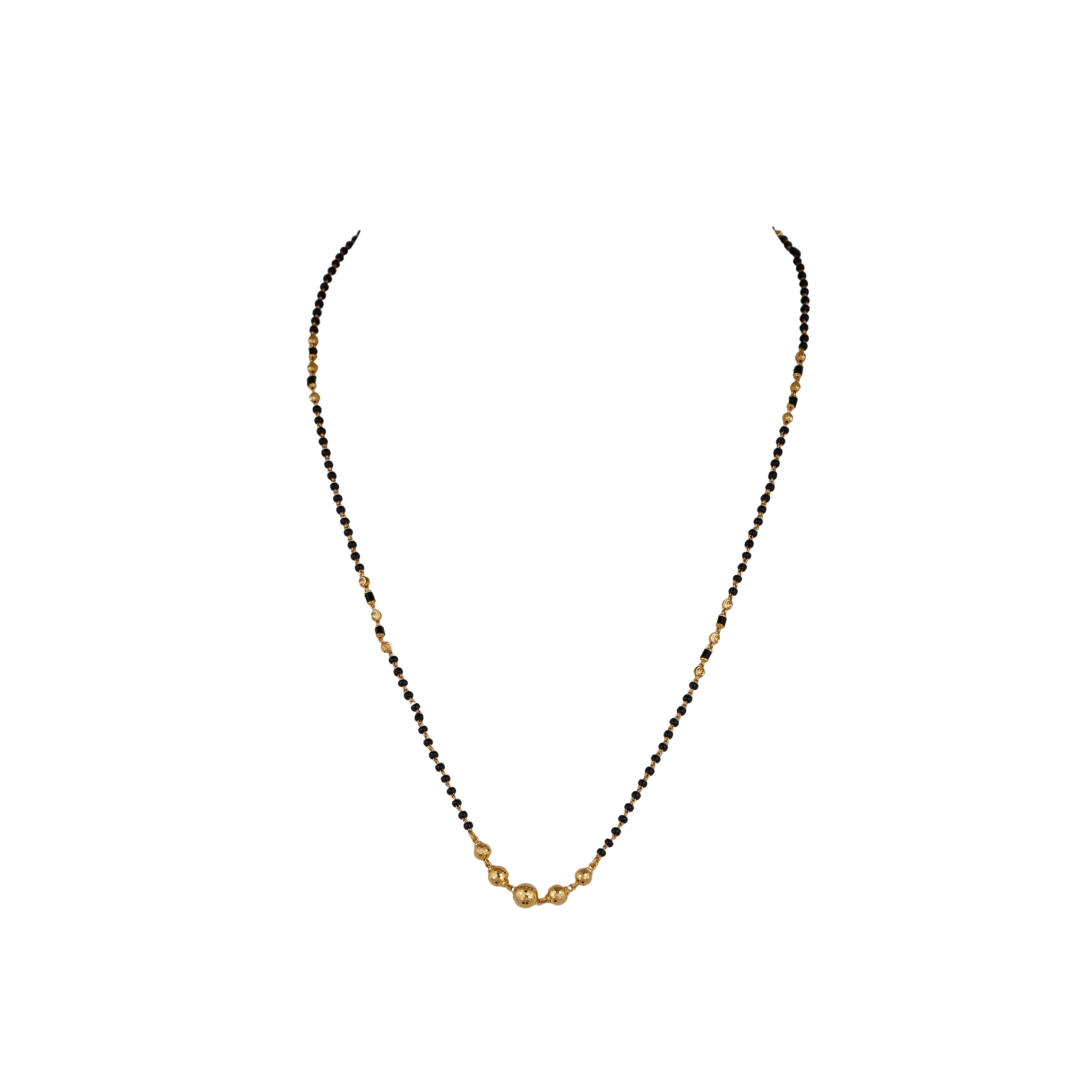 The GMS020214151 Gold Mangalsutra