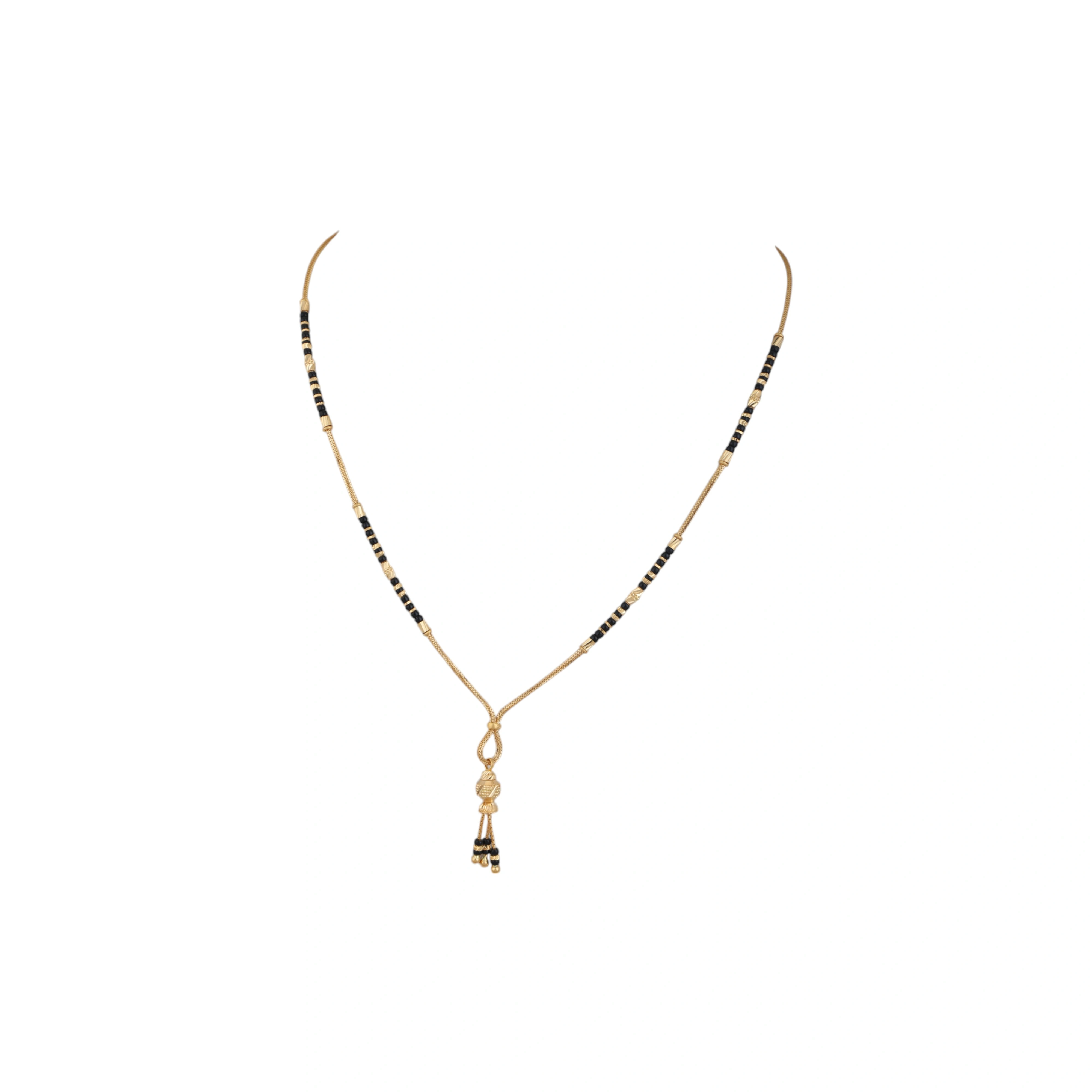 The GMS020217760 Gold Mangalsutra