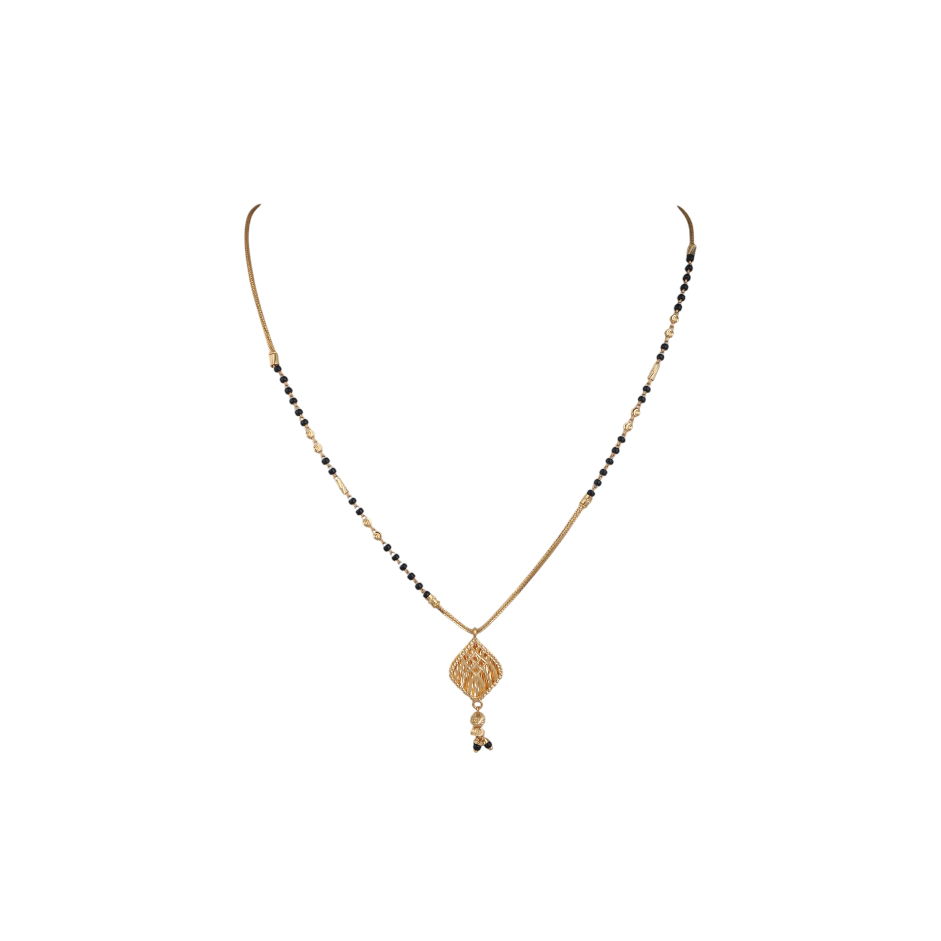 The GMS020217825 Gold Mangalsutra