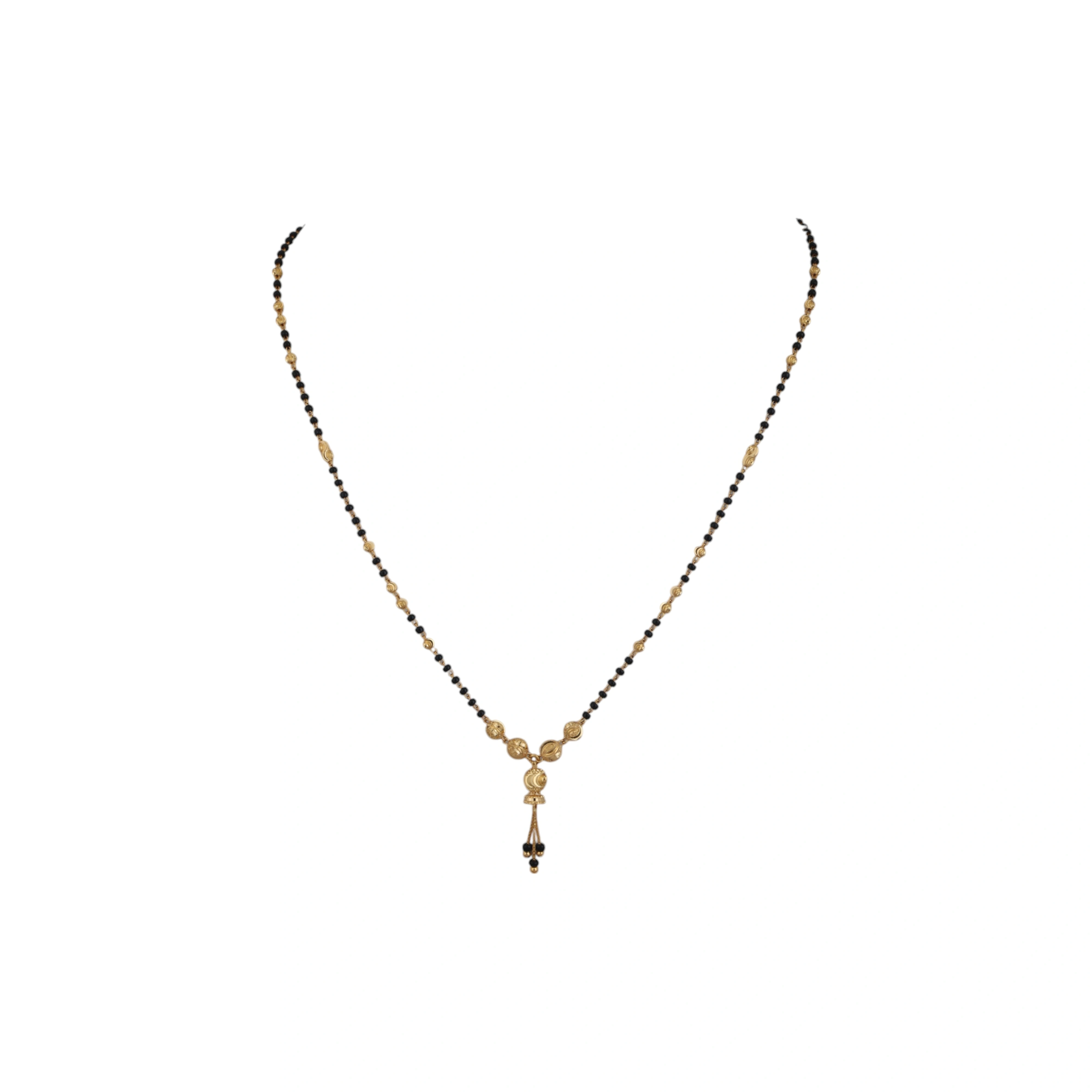 The GMS020218209 Gold Mangalsutra