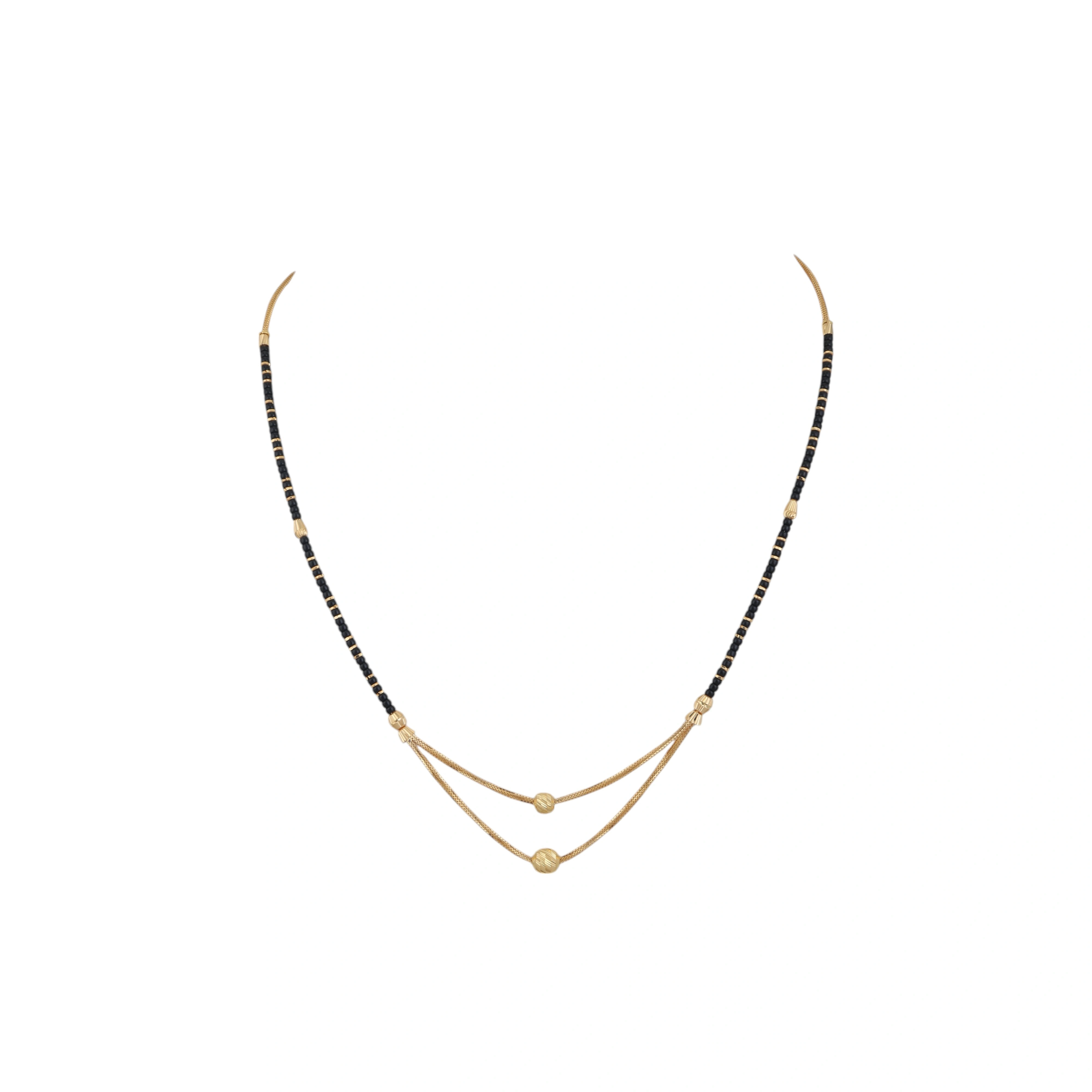 The GMS020218271 Gold Mangalsutra
