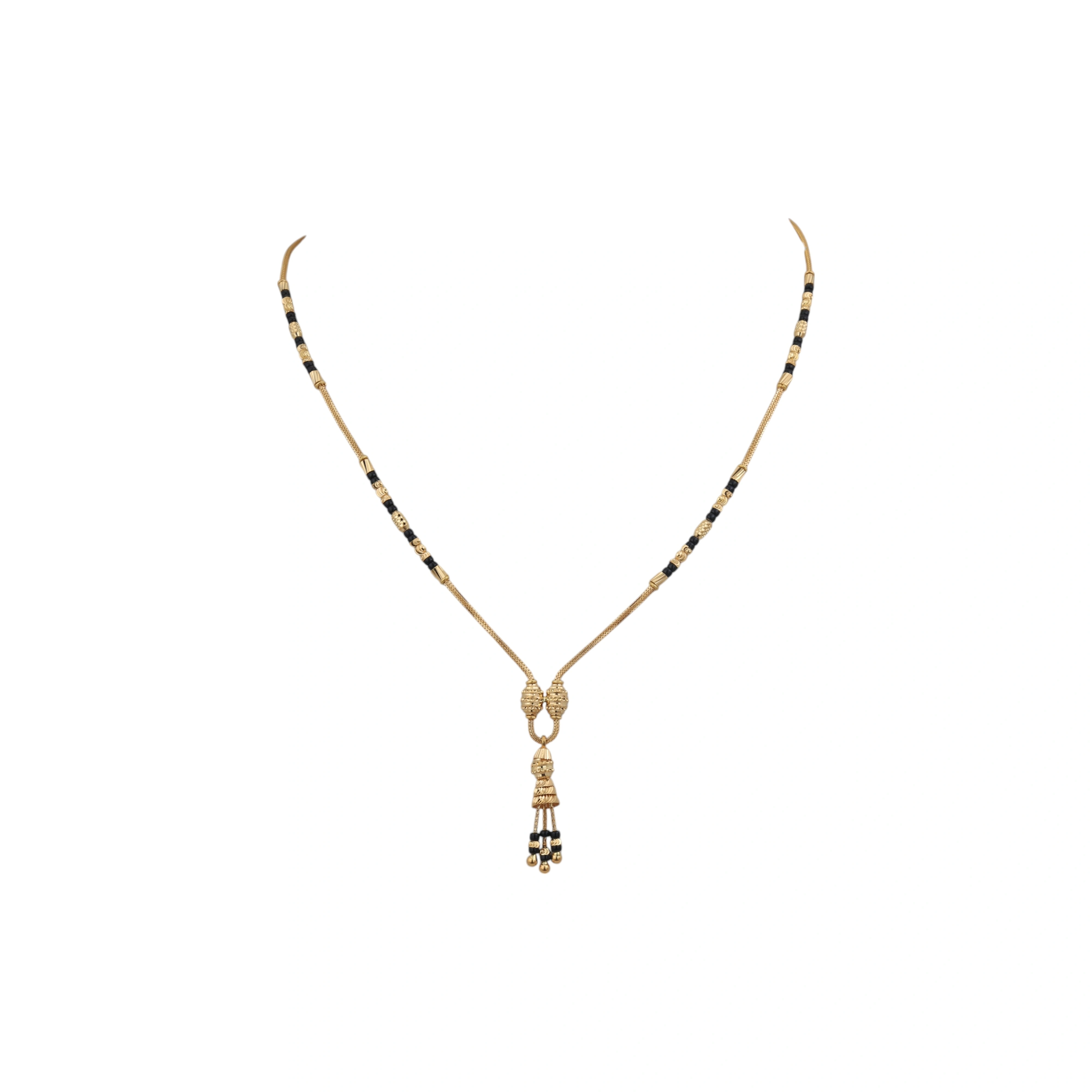 The GMS020218308 Gold Mangalsutra