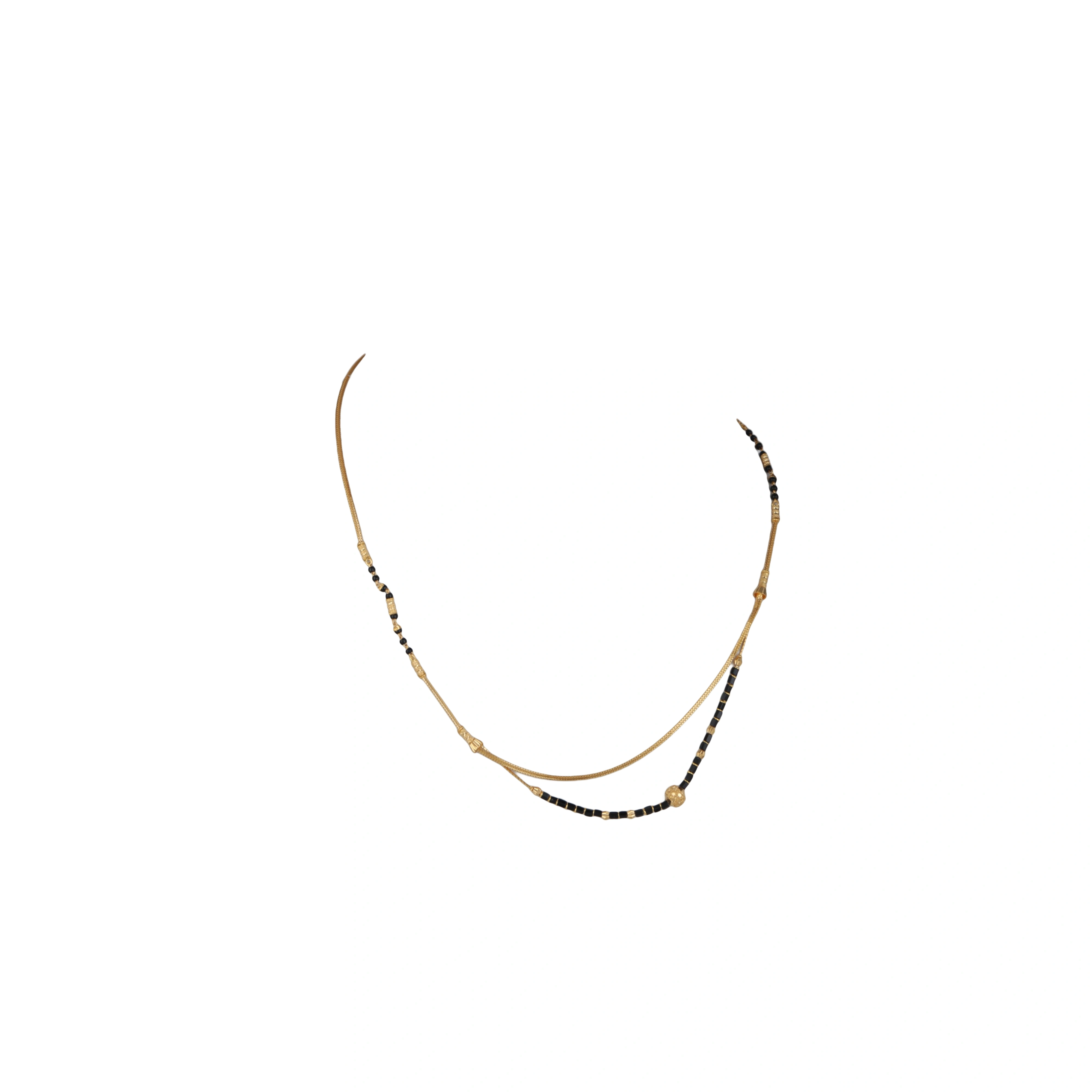 The GMS020219317 Gold Mangalsutra