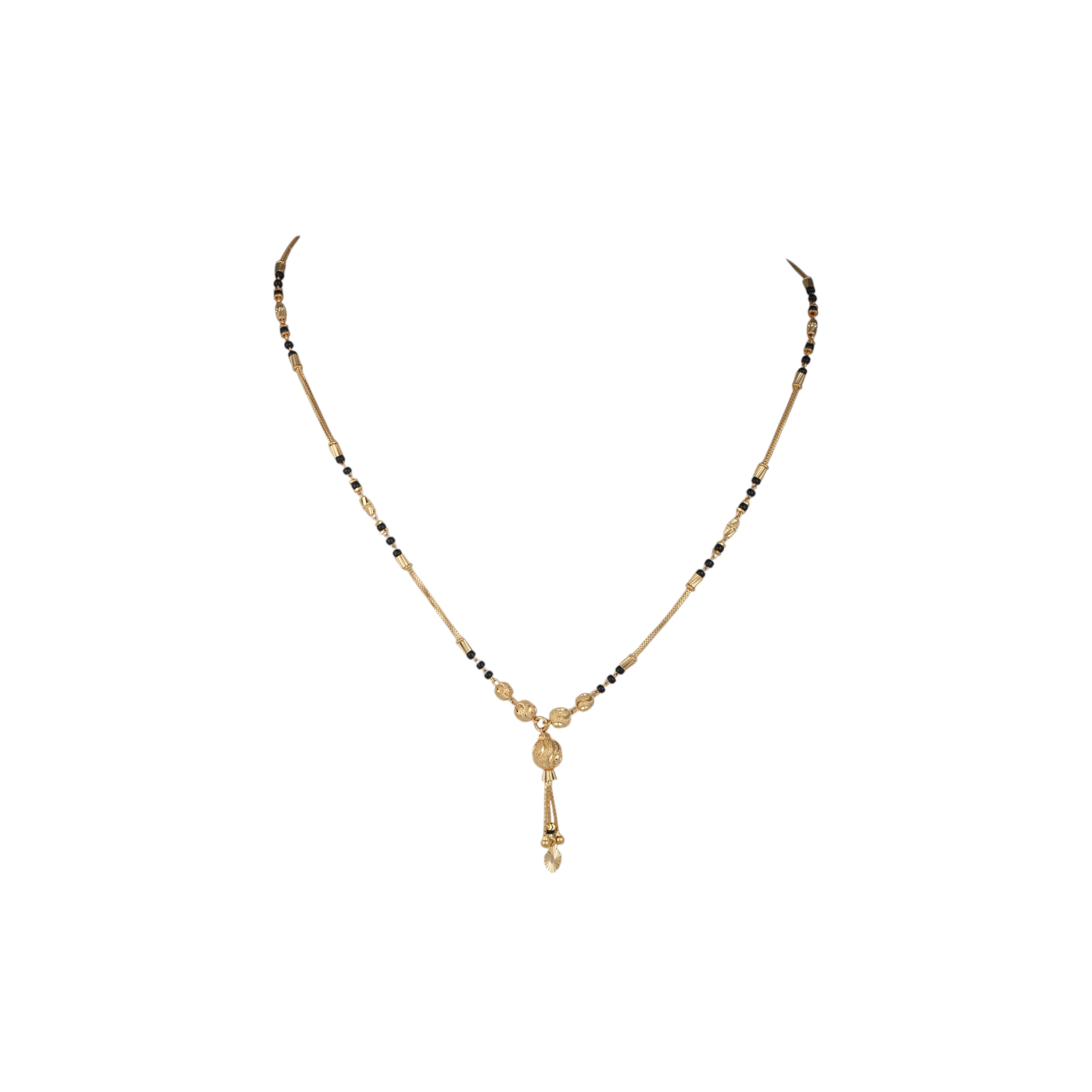 The GMS020219341 Gold Mangalsutra