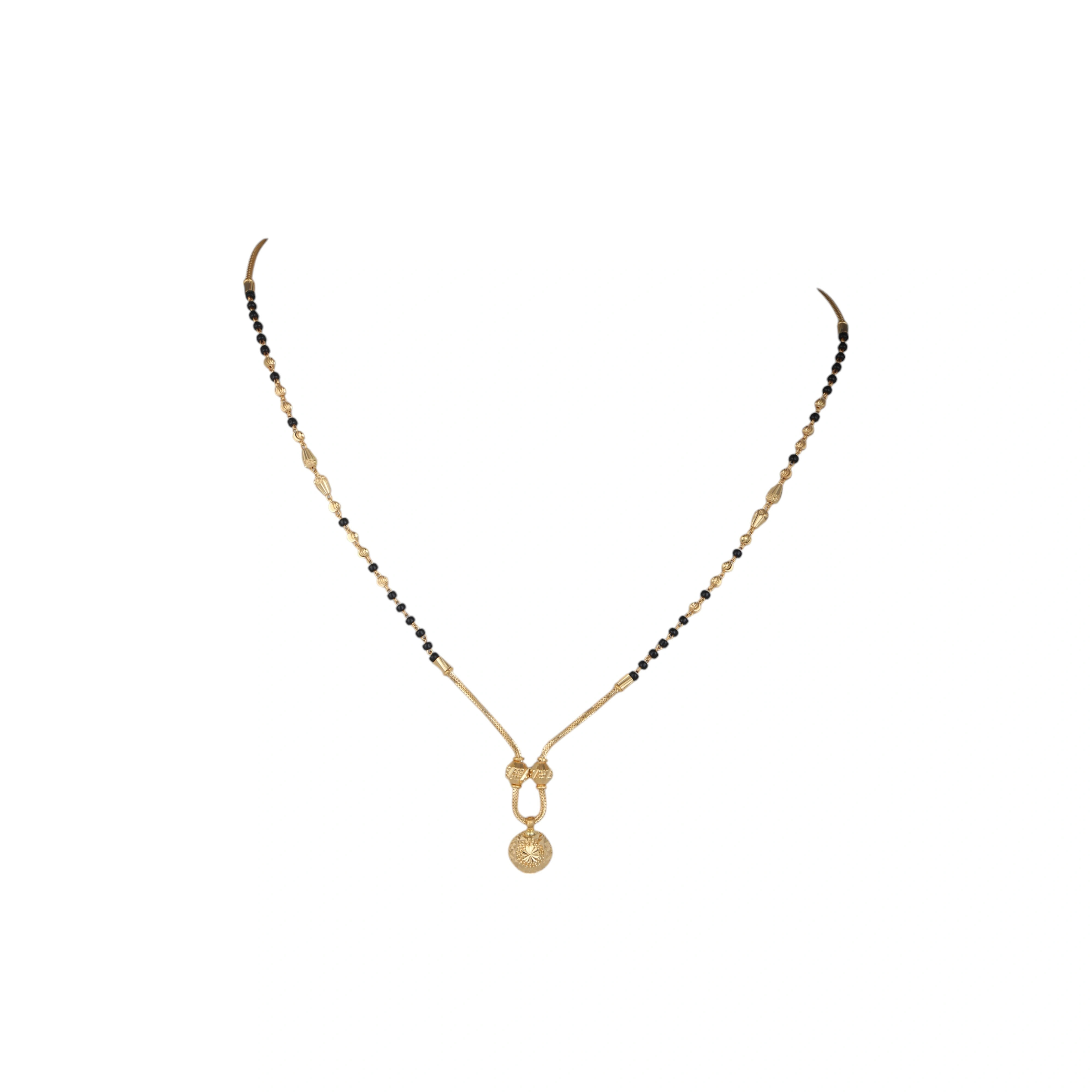 The GMS020219347 Gold Mangalsutra
