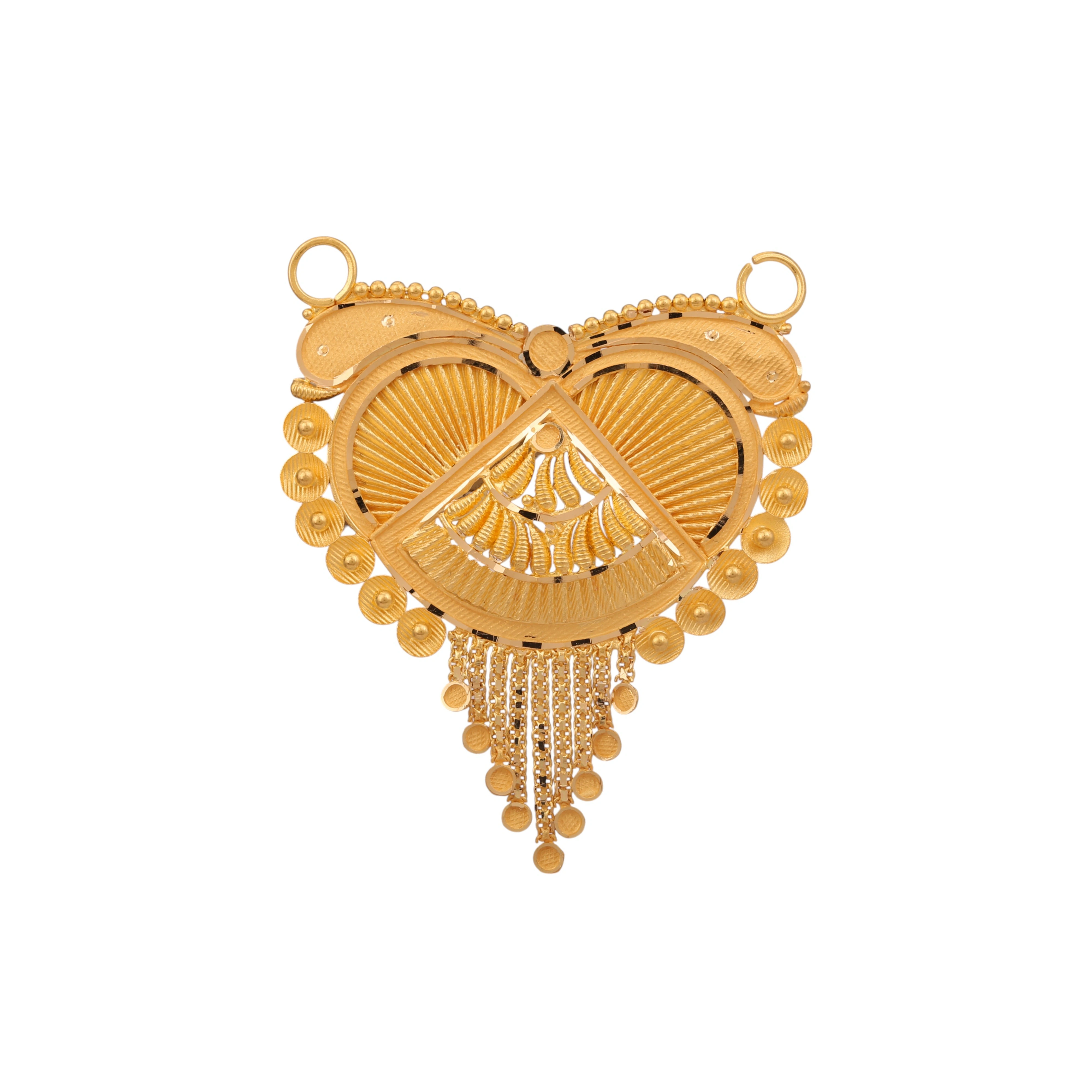 The GMS021518298 Gold Mangalsutra