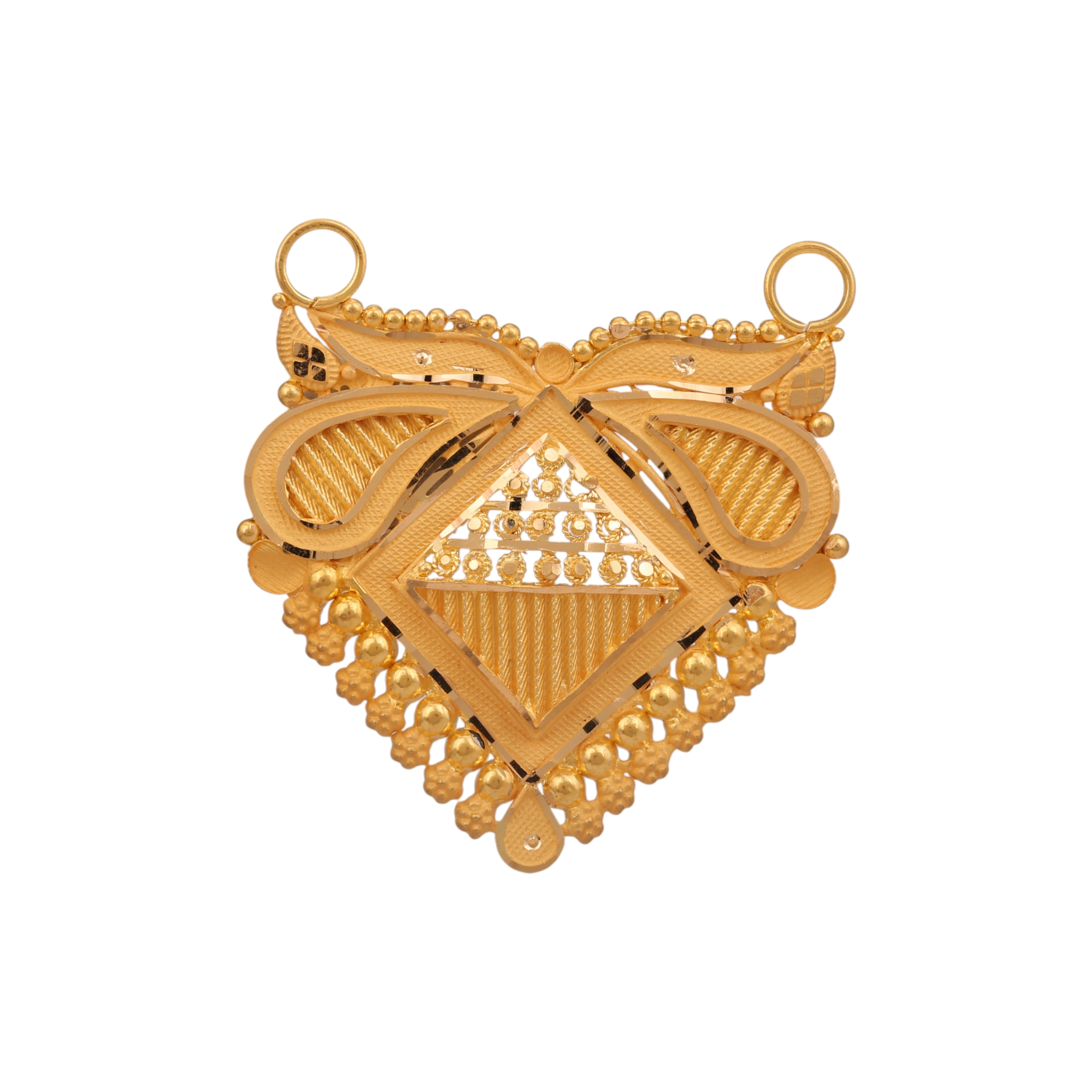 The GMS021518341 Gold Mangalsutra