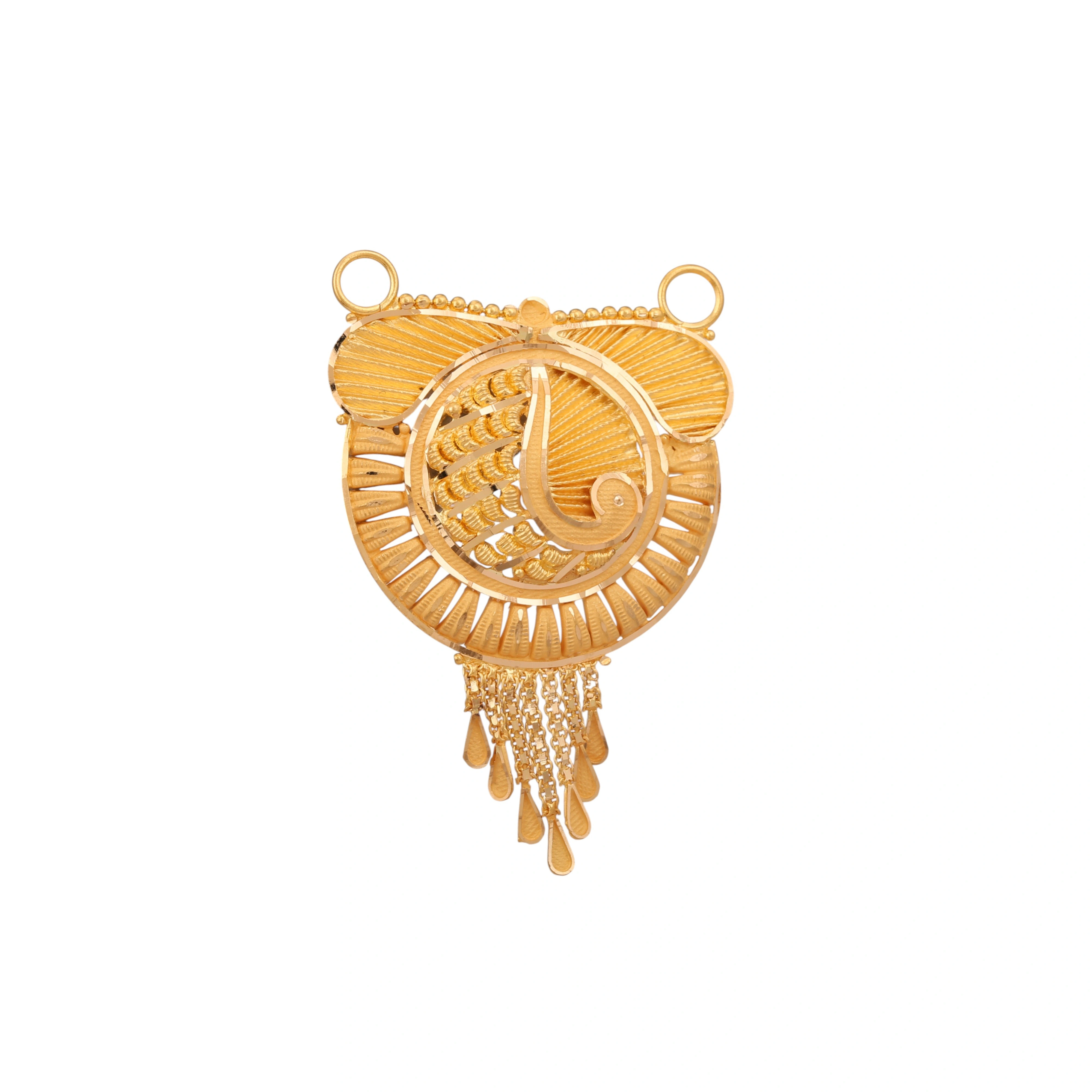 The GMS021518302 Gold Mangalsutra
