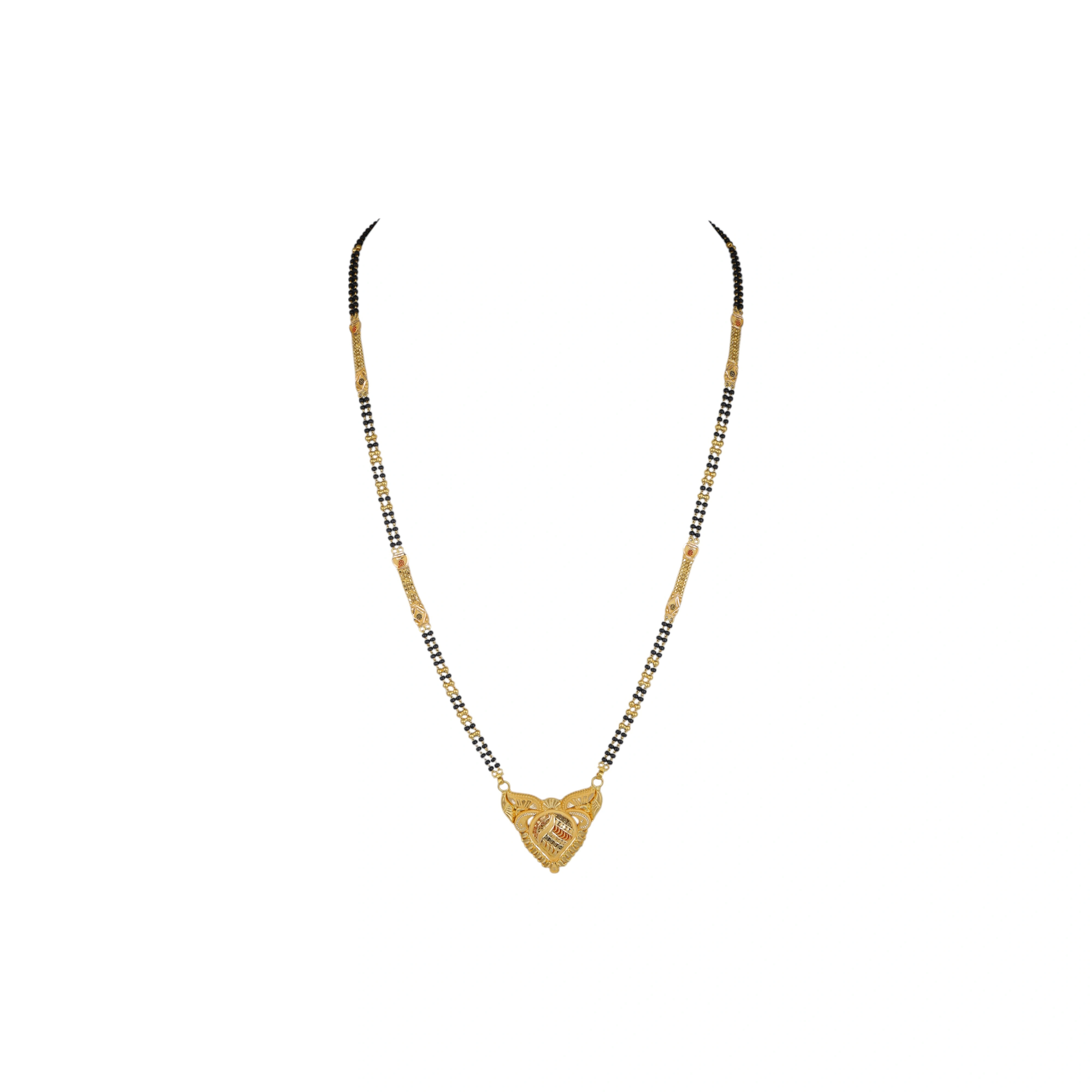 The GMS026511107 Gold Mangalsutra