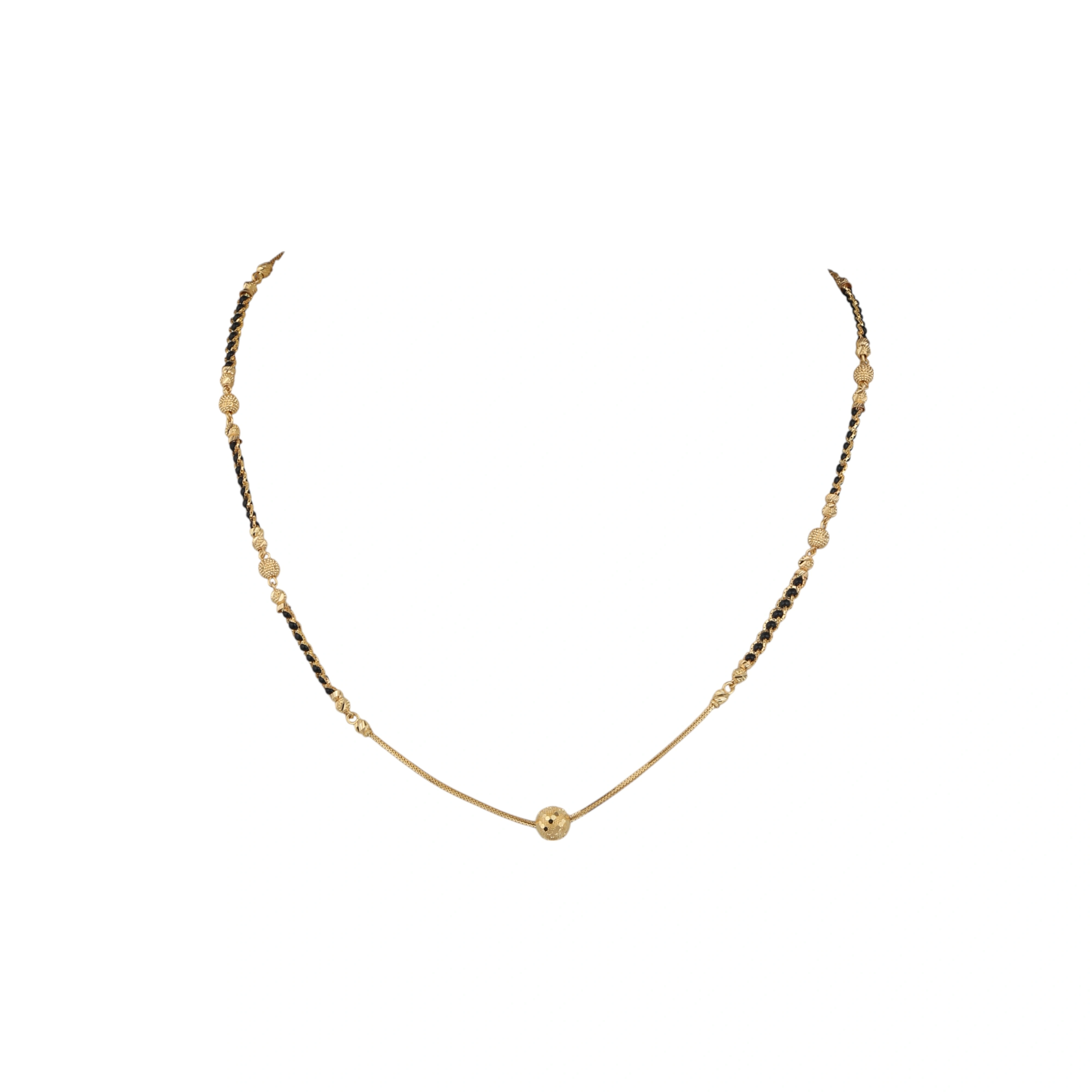 The GMS028500004 Gold Mangalsutra
