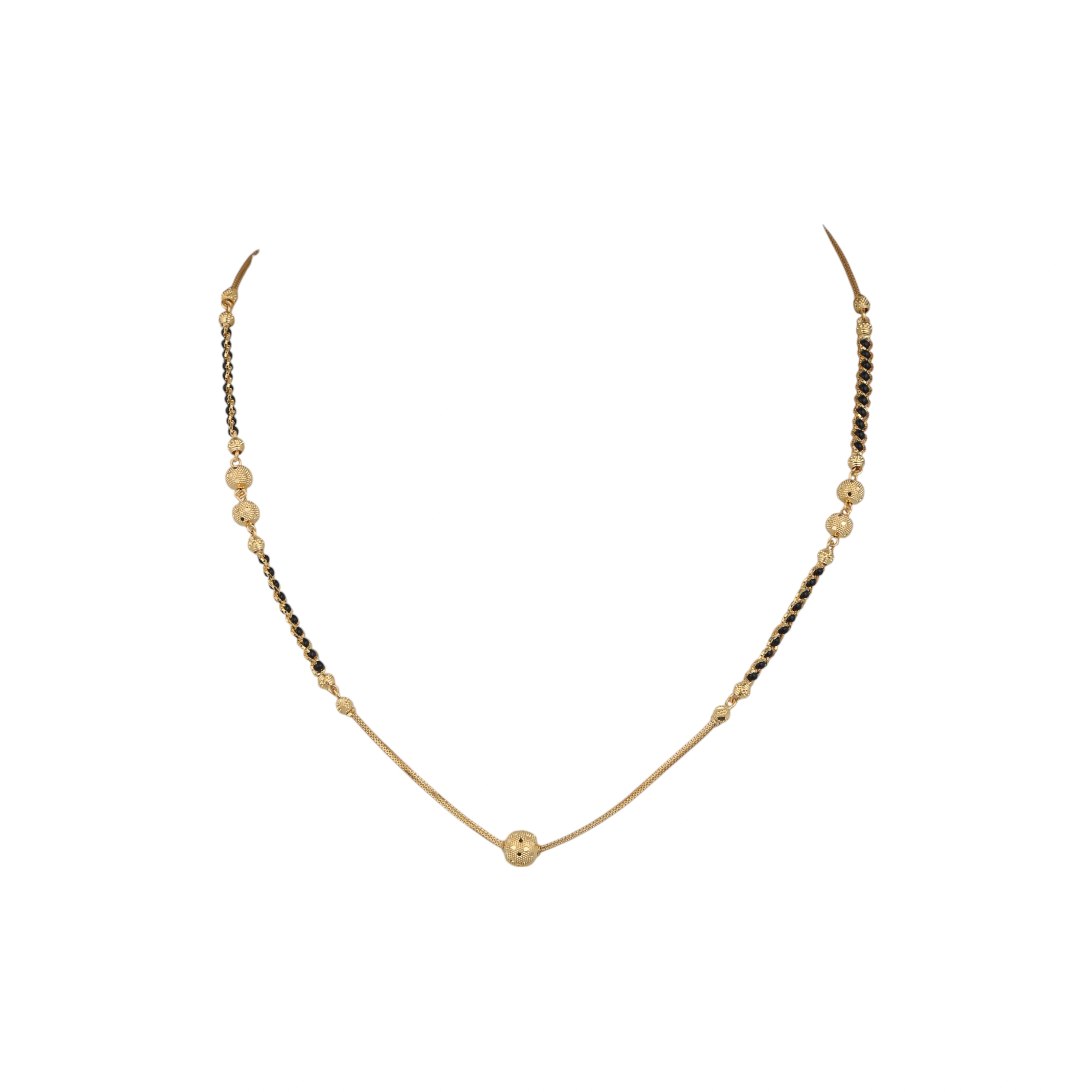 The GMS028500012 Gold Mangalsutra