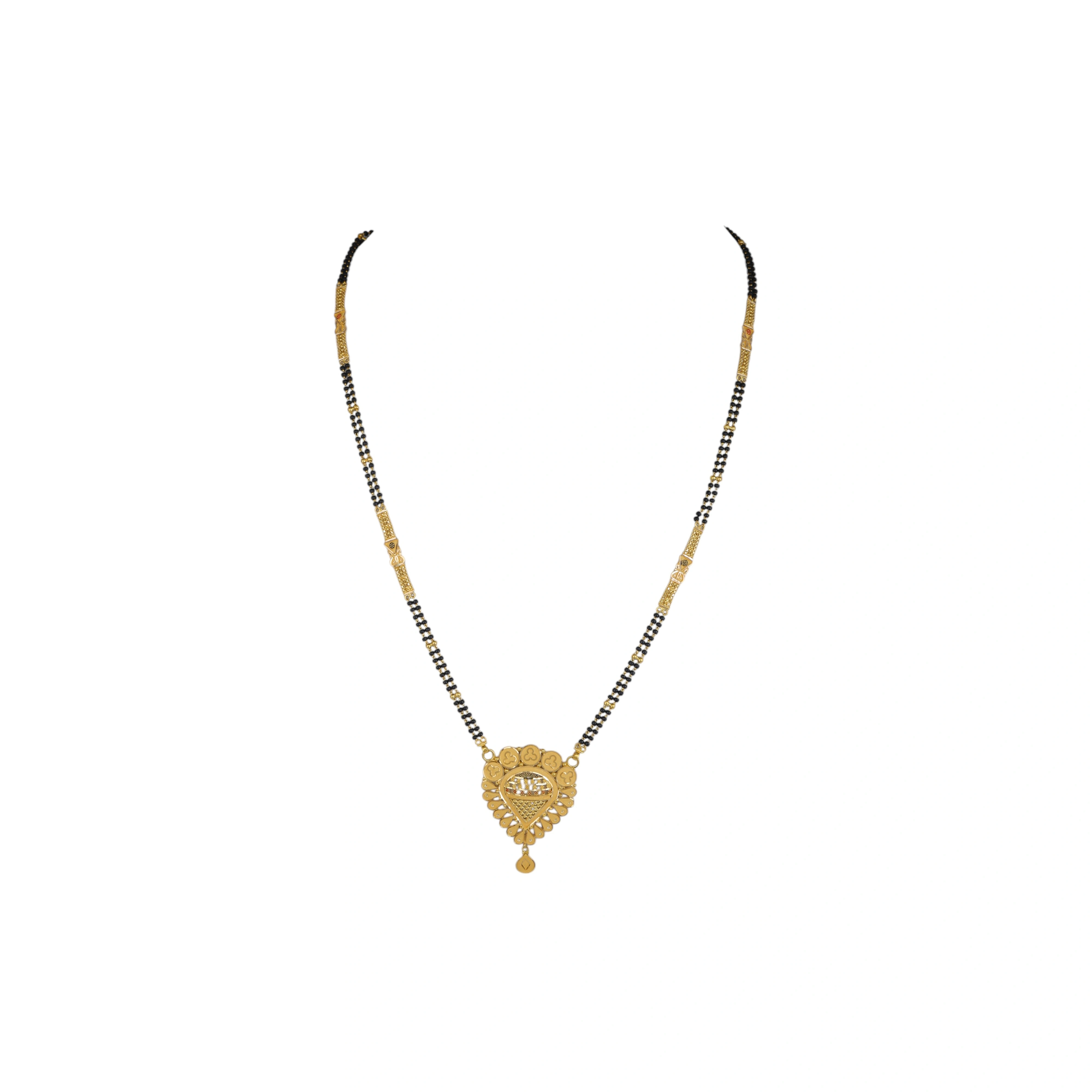 The GMS029000412 Gold Mangalsutra