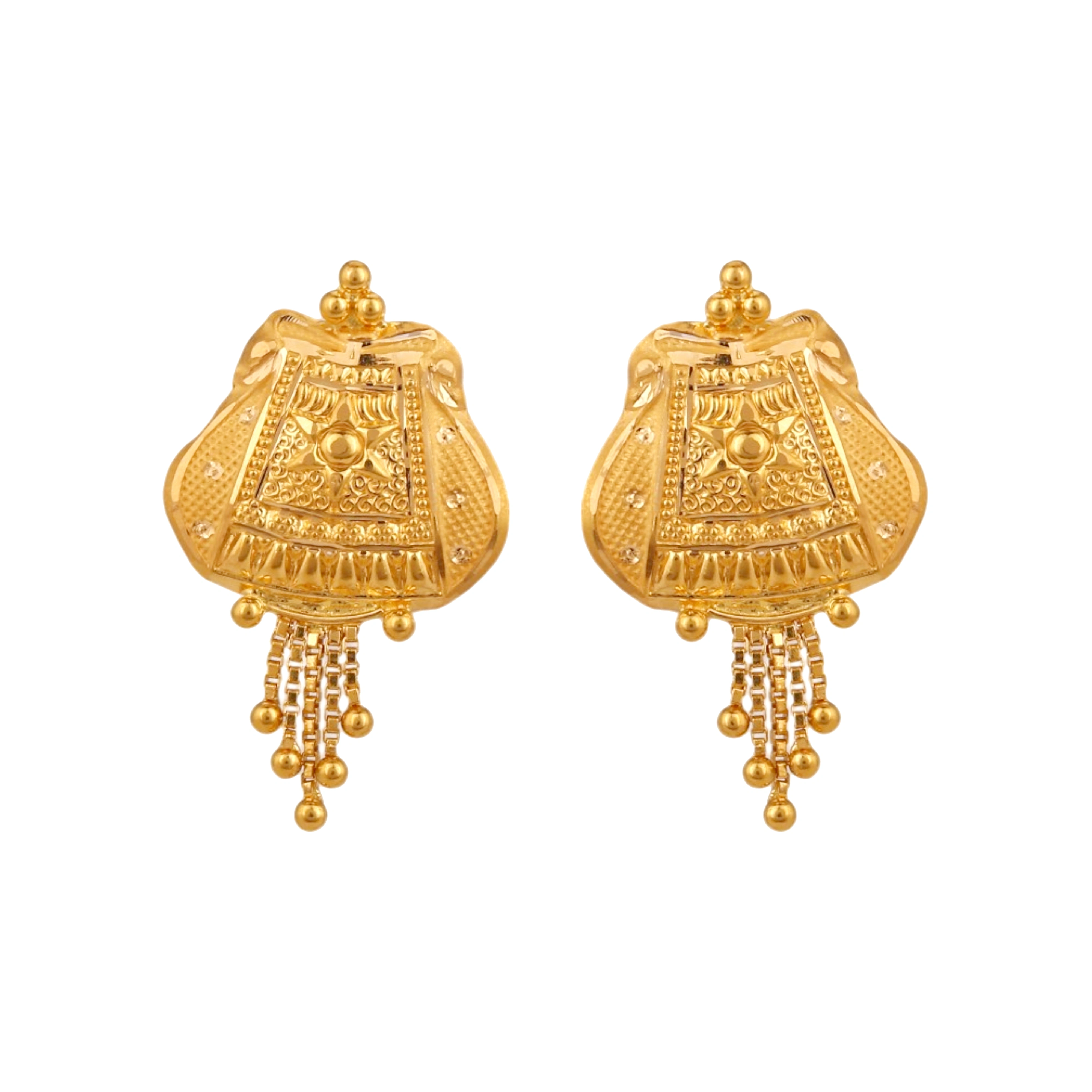 The GTT033700525 Gold Earrings